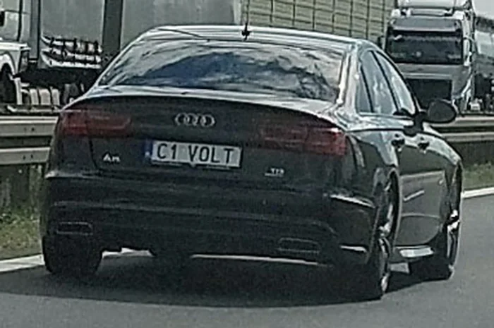 Fajny numer, blacha C1 VOLT