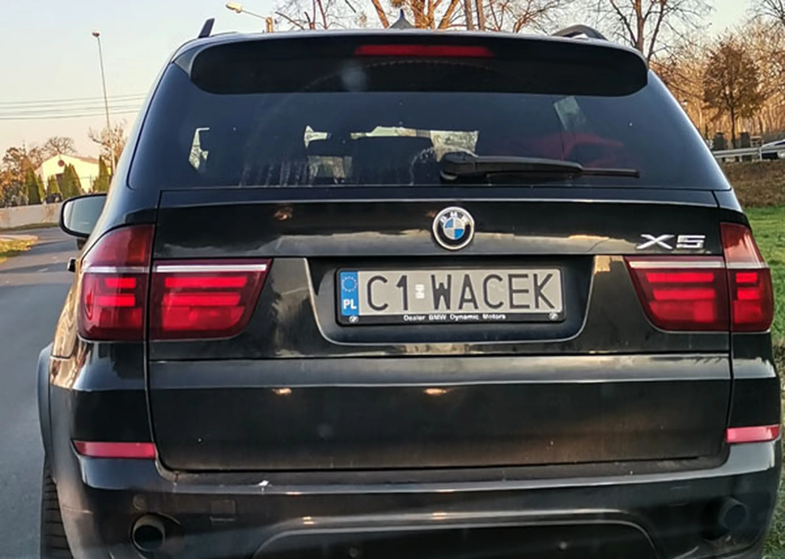 Fajny numer, blacha C1 WACEK