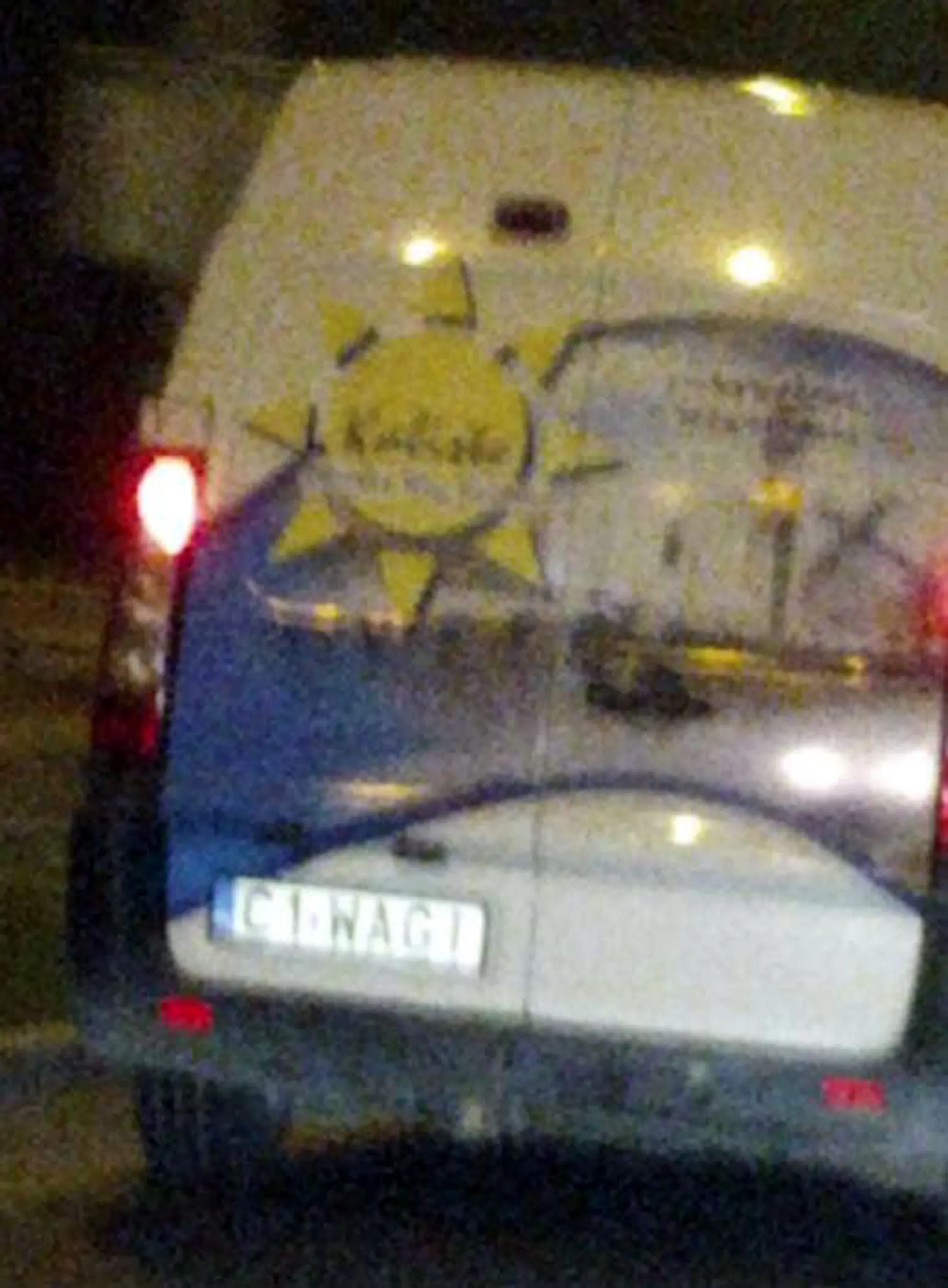 Fajny numer, blacha C1 WAGI