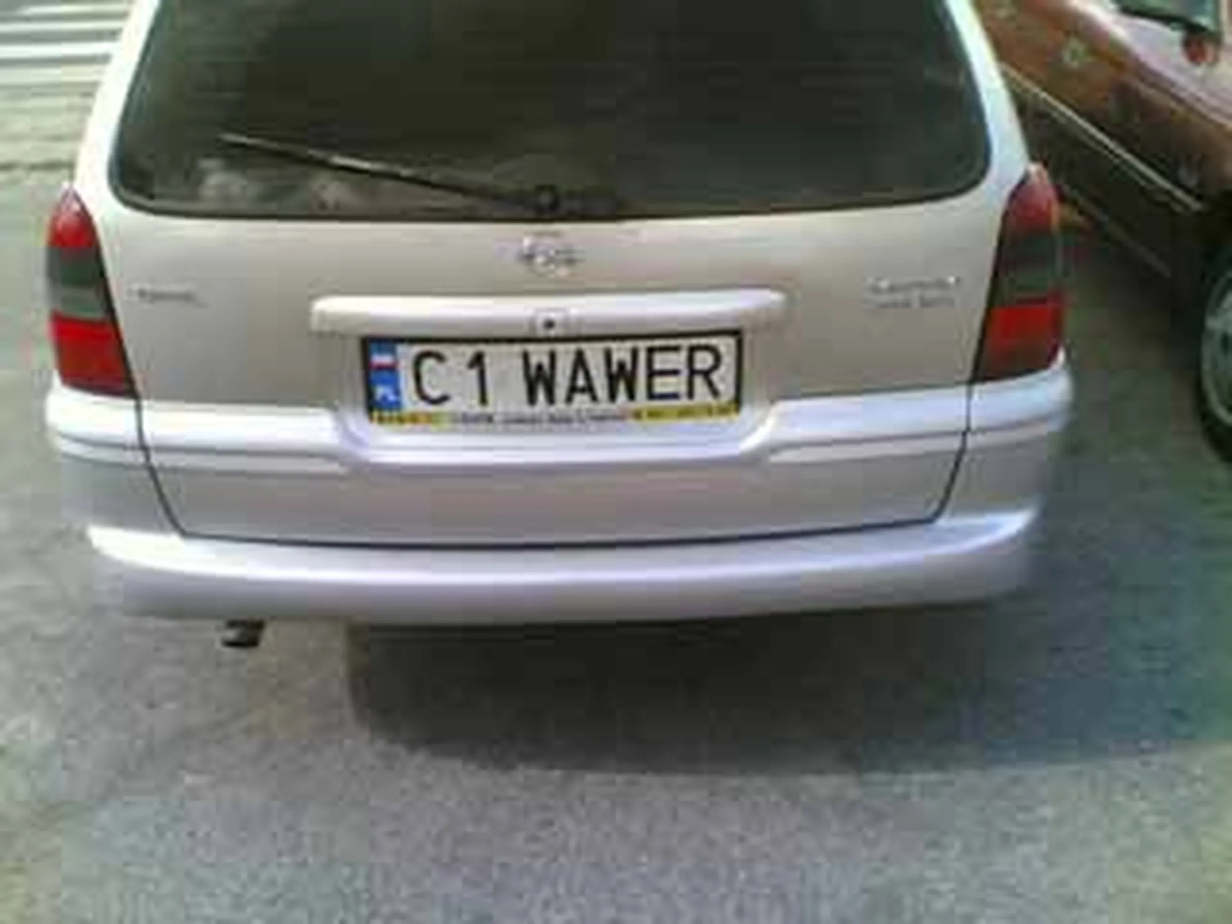 Fajny numer, blacha C1 WAWER