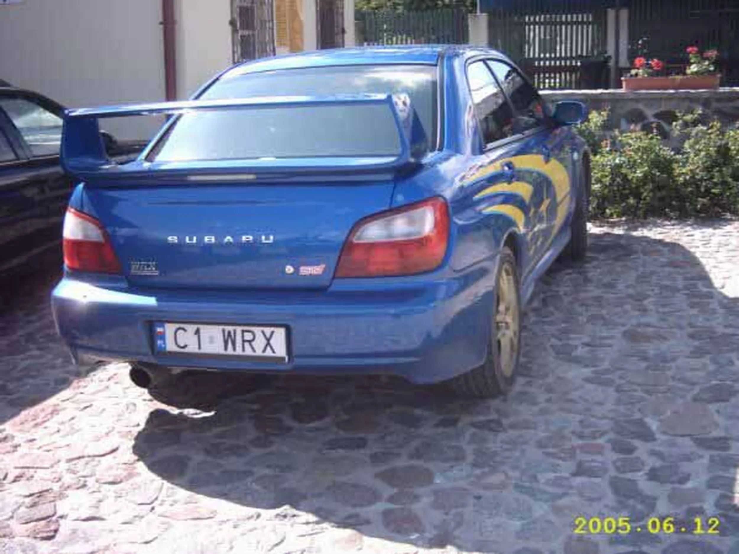 Fajny numer, blacha C1 WRX