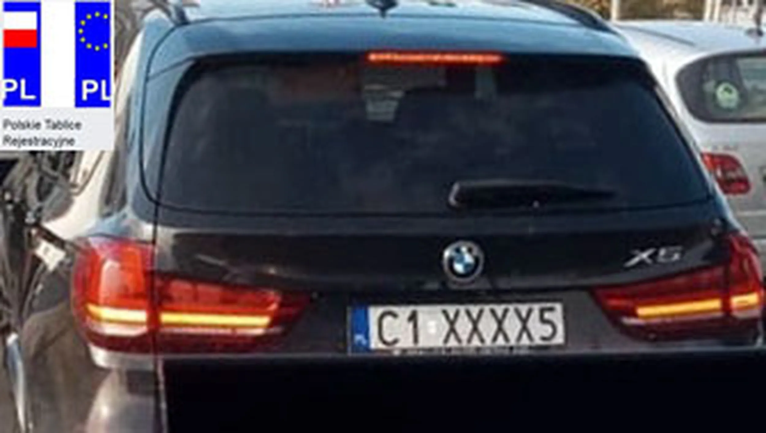 Fajny numer, blacha C1 XXXX5