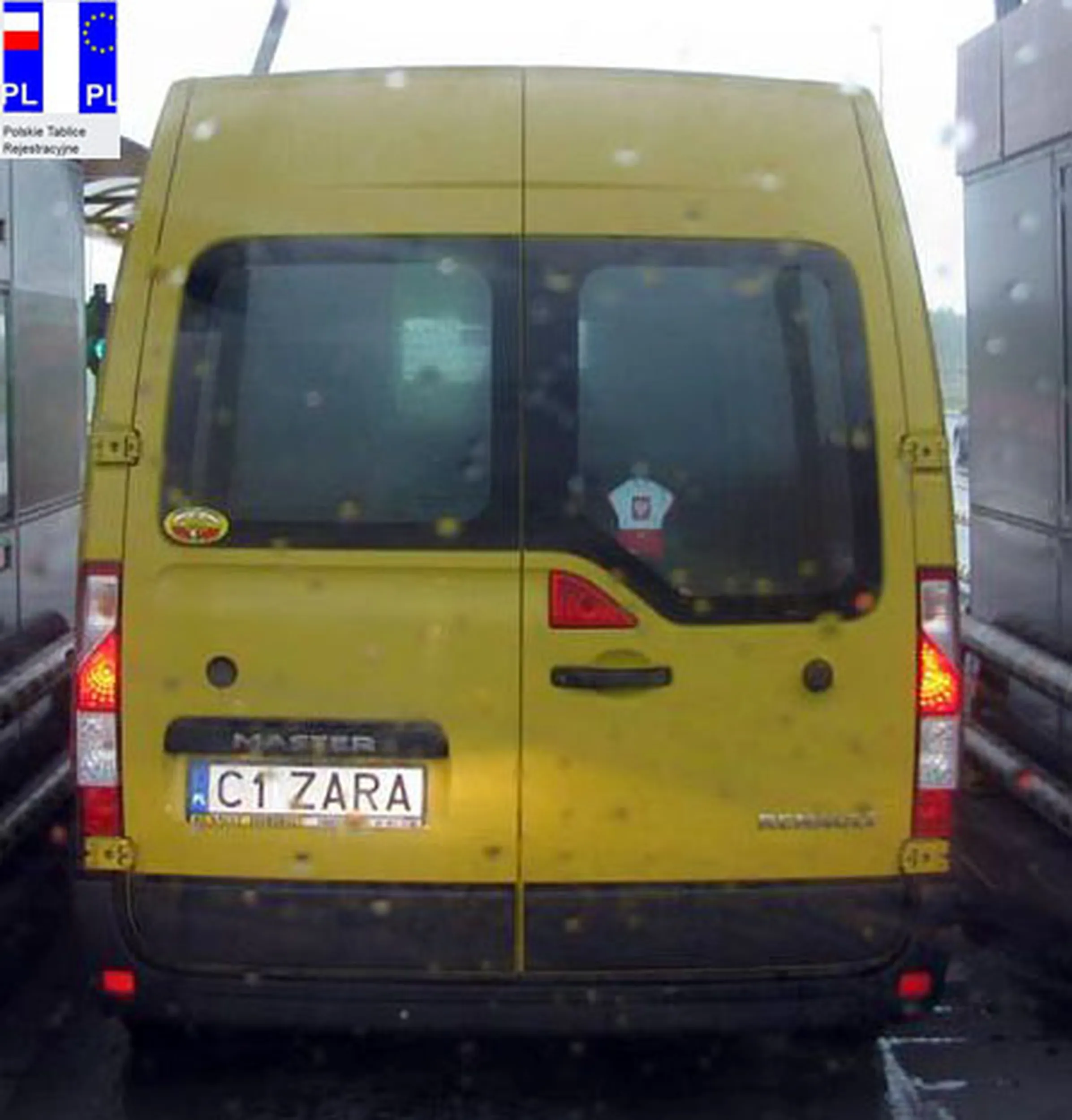 Fajny numer, blacha C1 ZARA