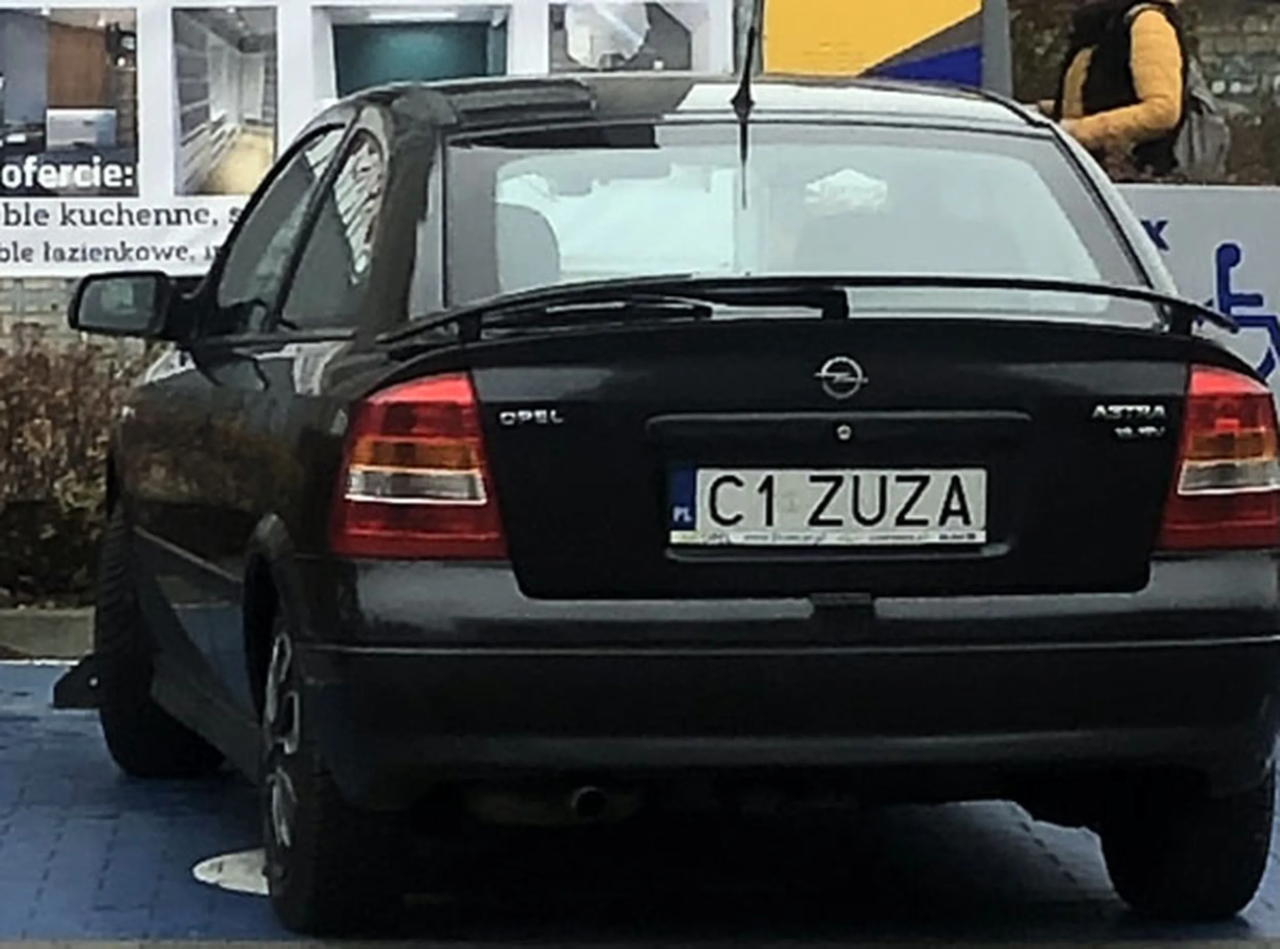 Fajny numer, blacha C1 ZUZA