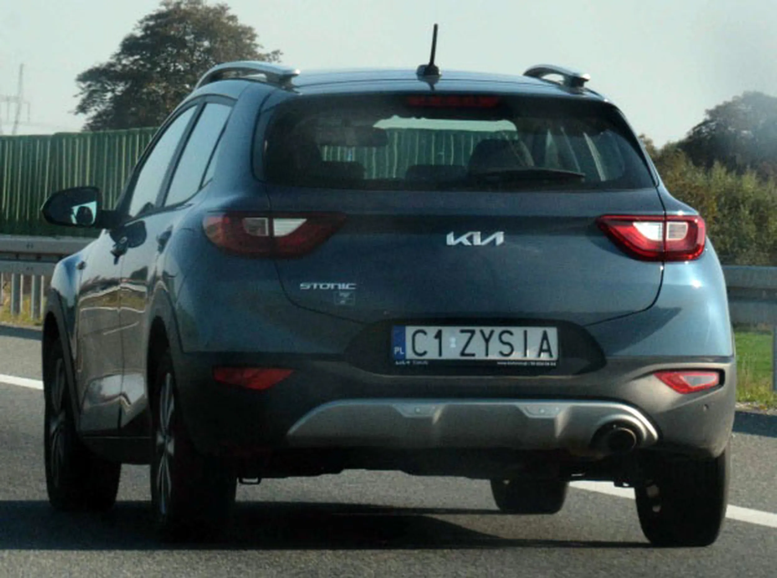 Fajny numer, blacha C1 ZYSIA