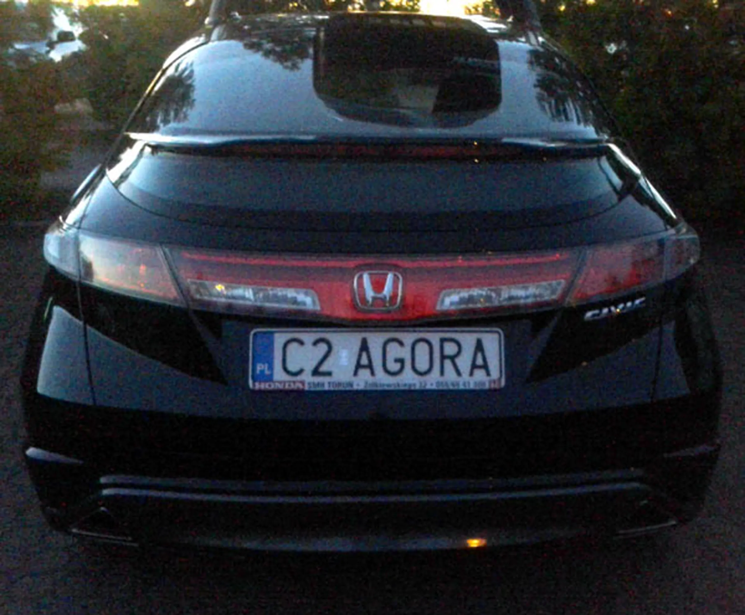 Fajny numer, blacha C2 AGORA