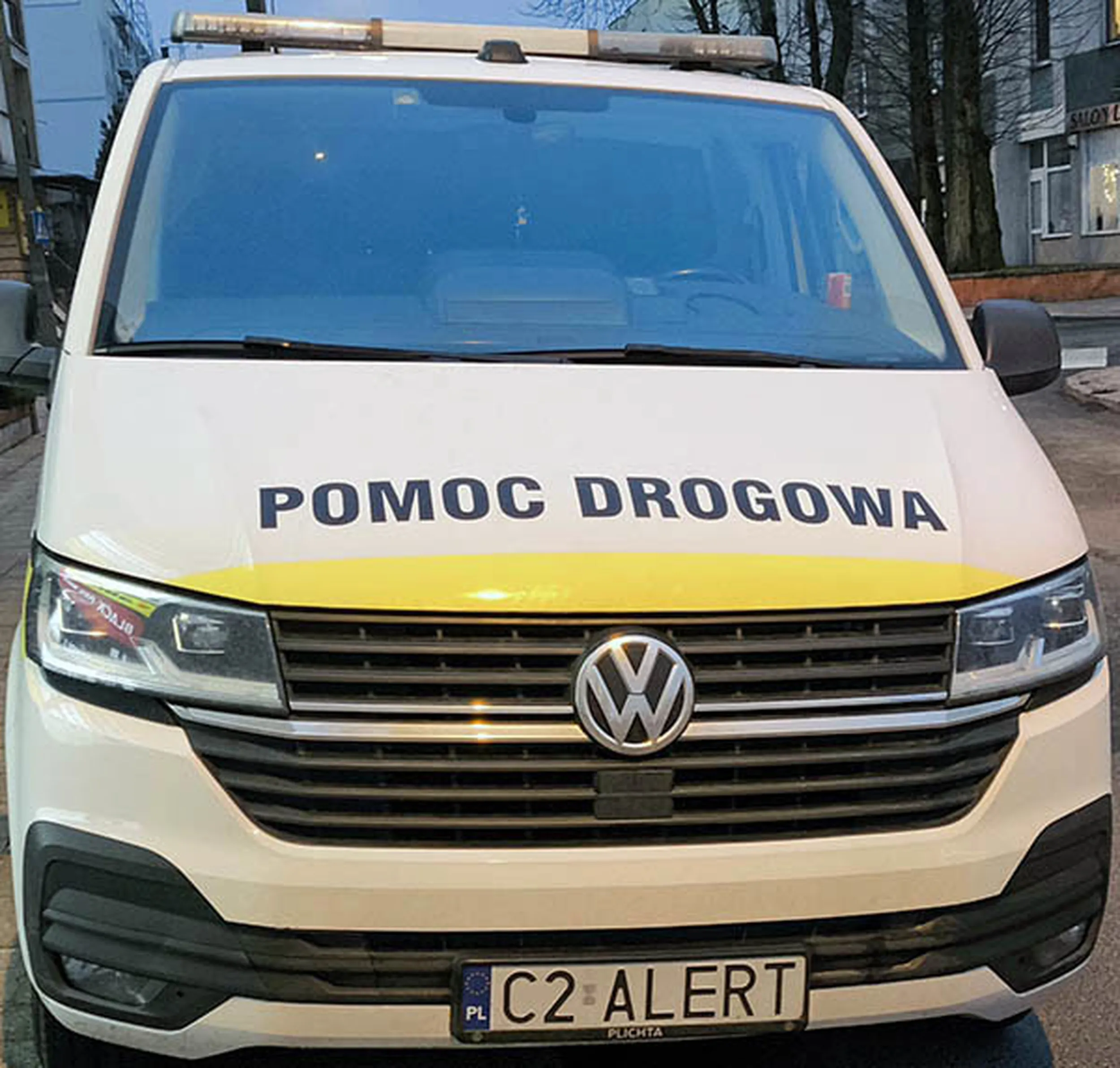 Fajny numer, blacha C2 ALERT