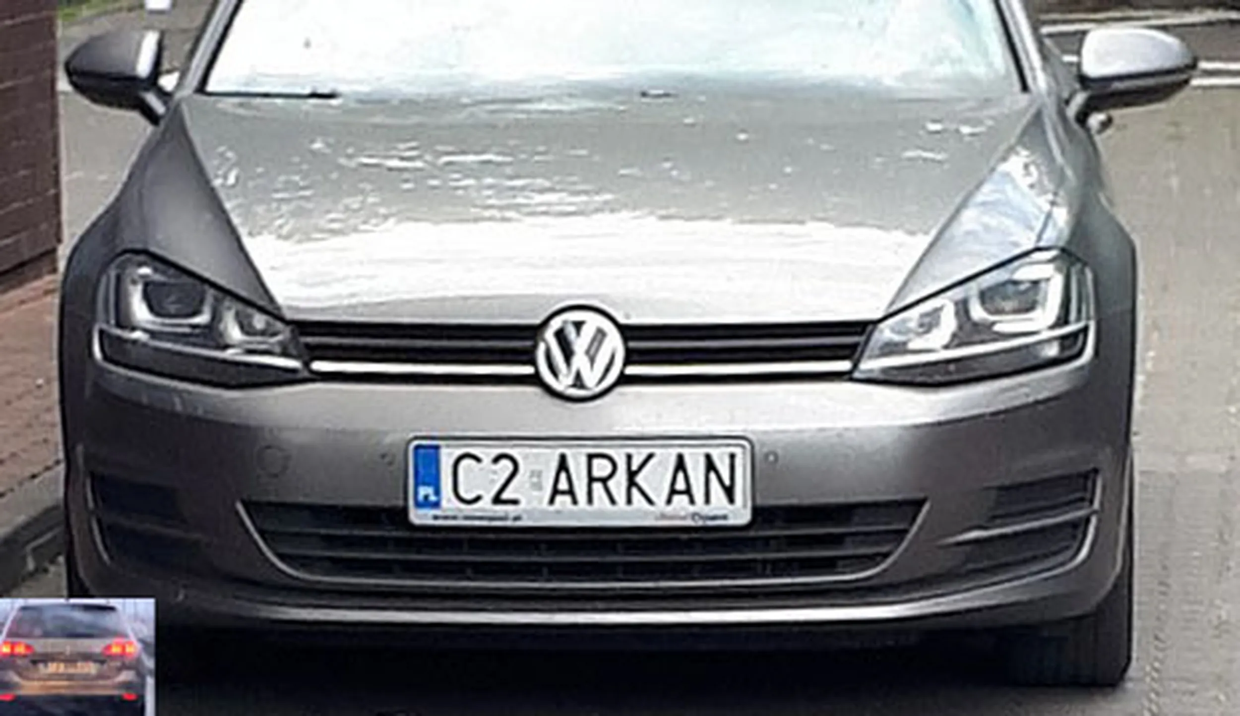 Fajny numer, blacha C2 ARKAN