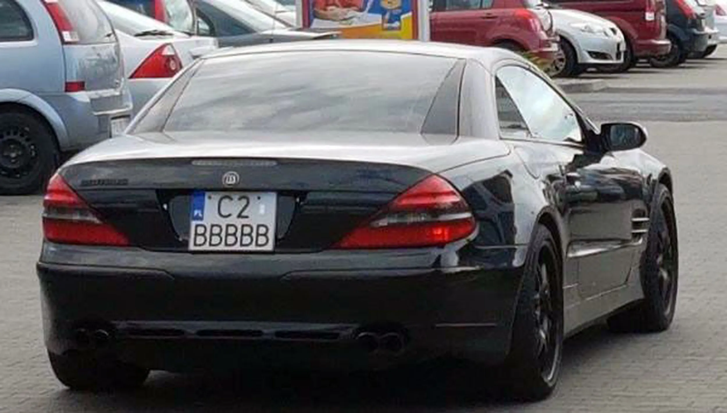 Fajny numer, blacha C2 BBBBB
