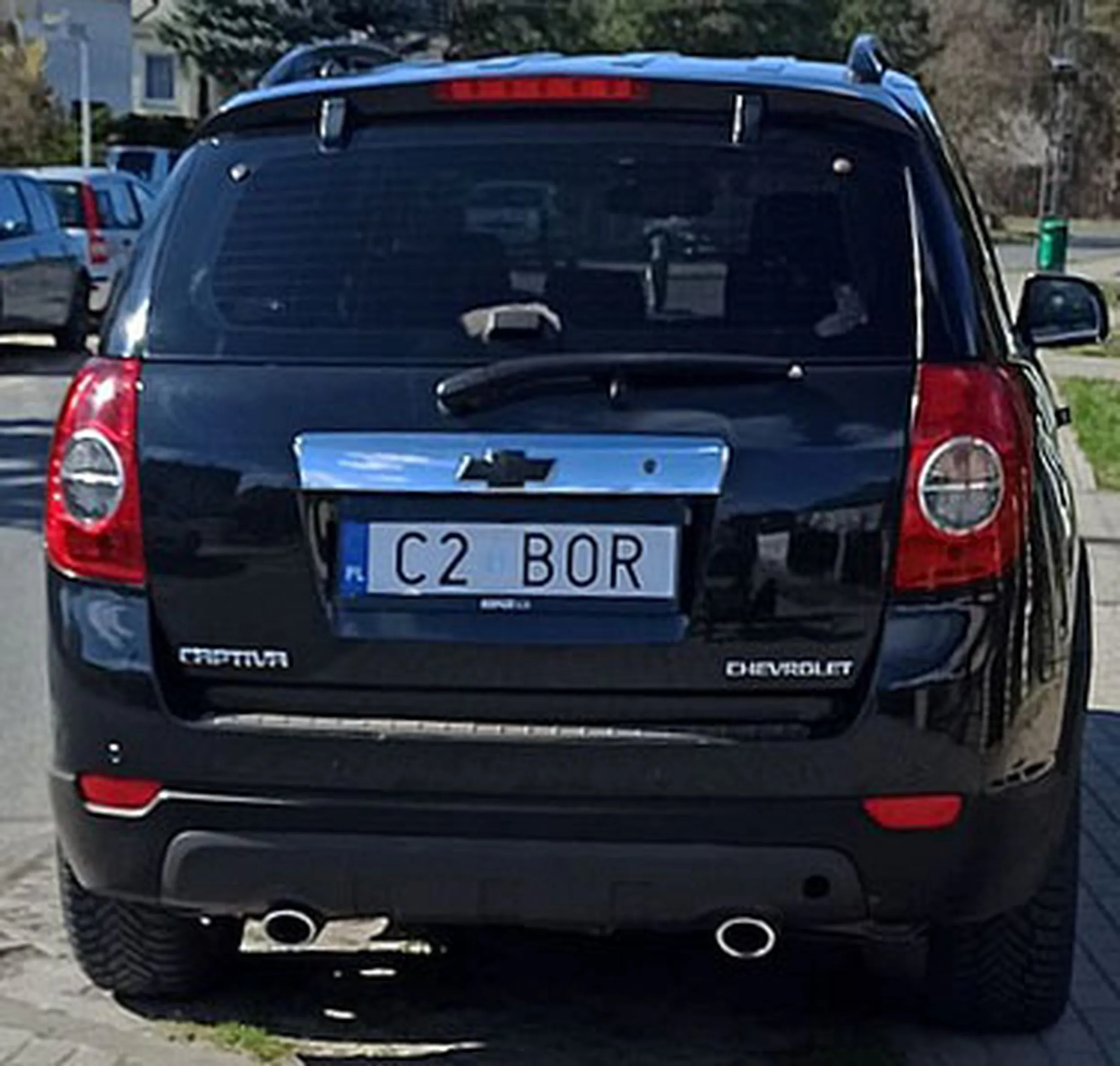 Fajny numer, blacha C2 BOR