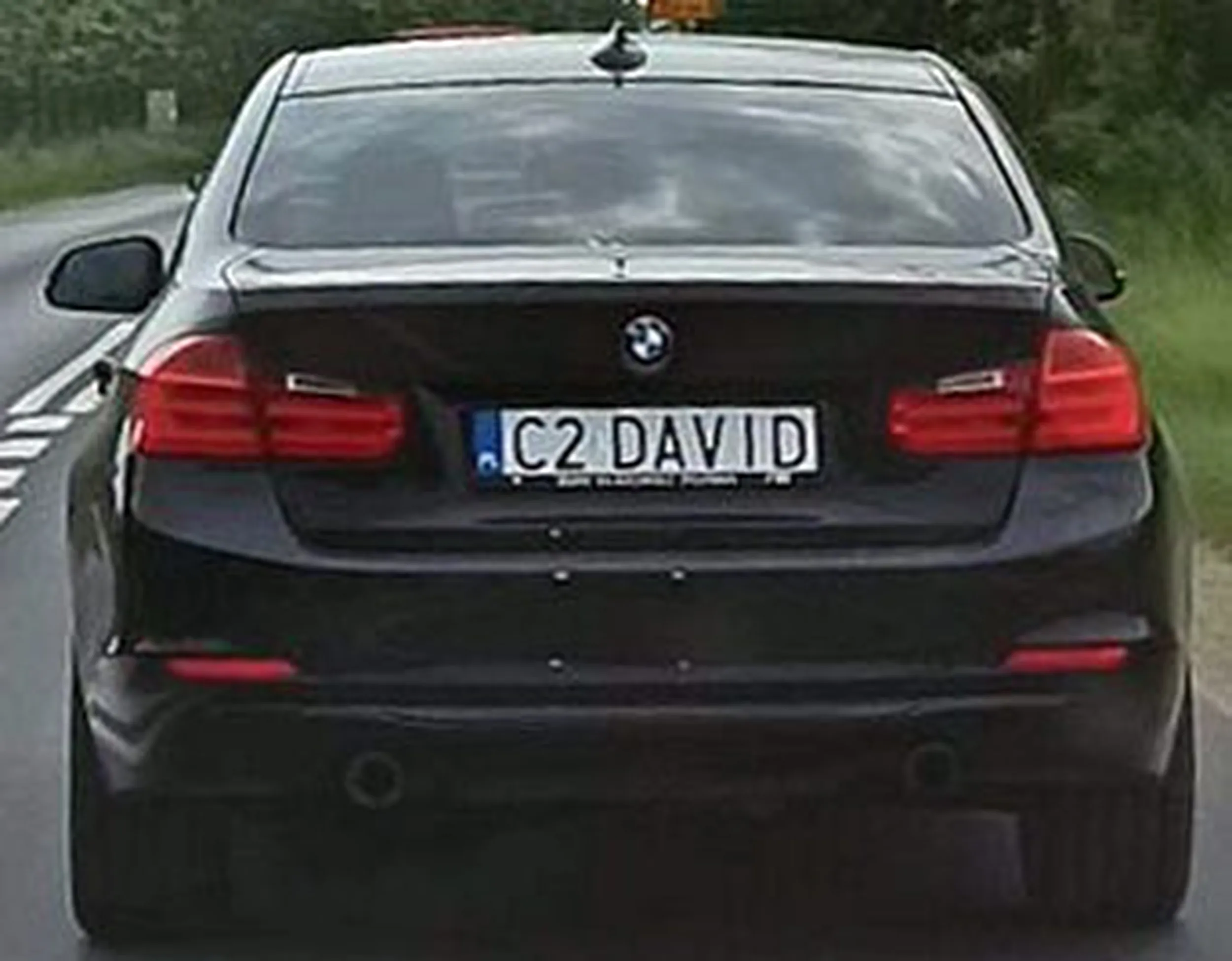 Fajny numer, blacha C2 DAVID