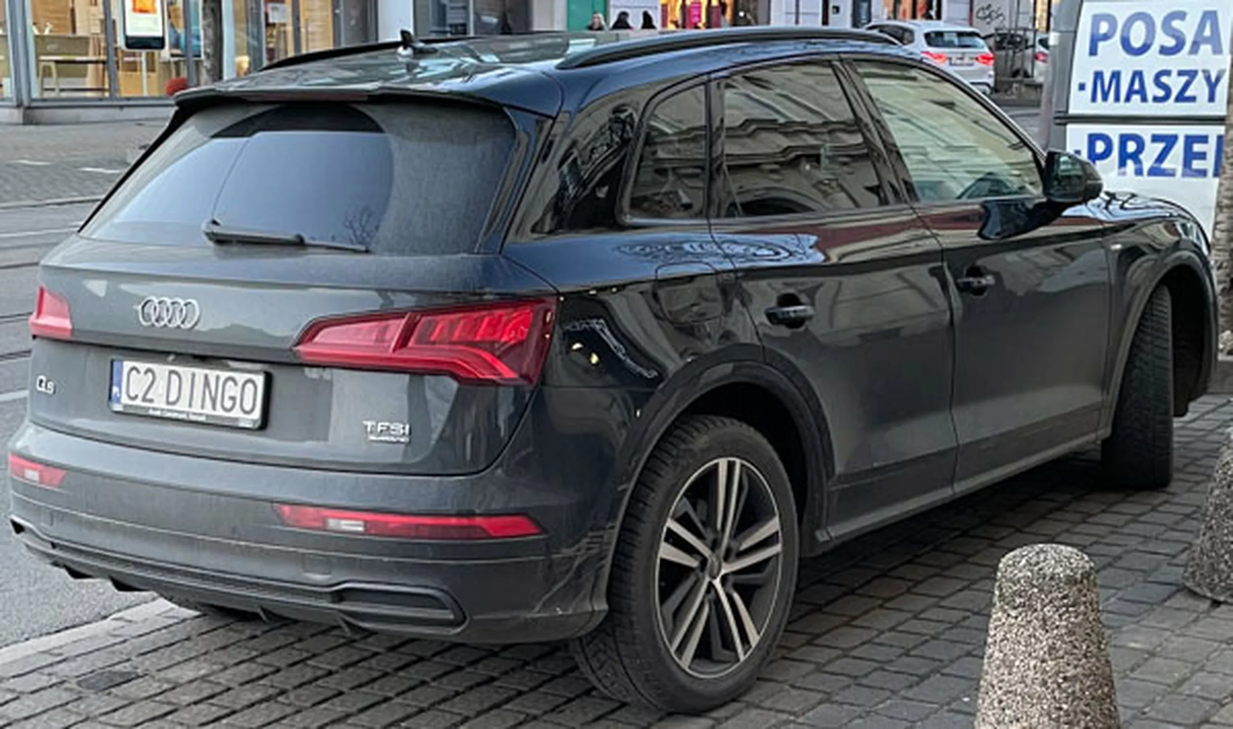 Fajny numer, blacha C2 DINGO