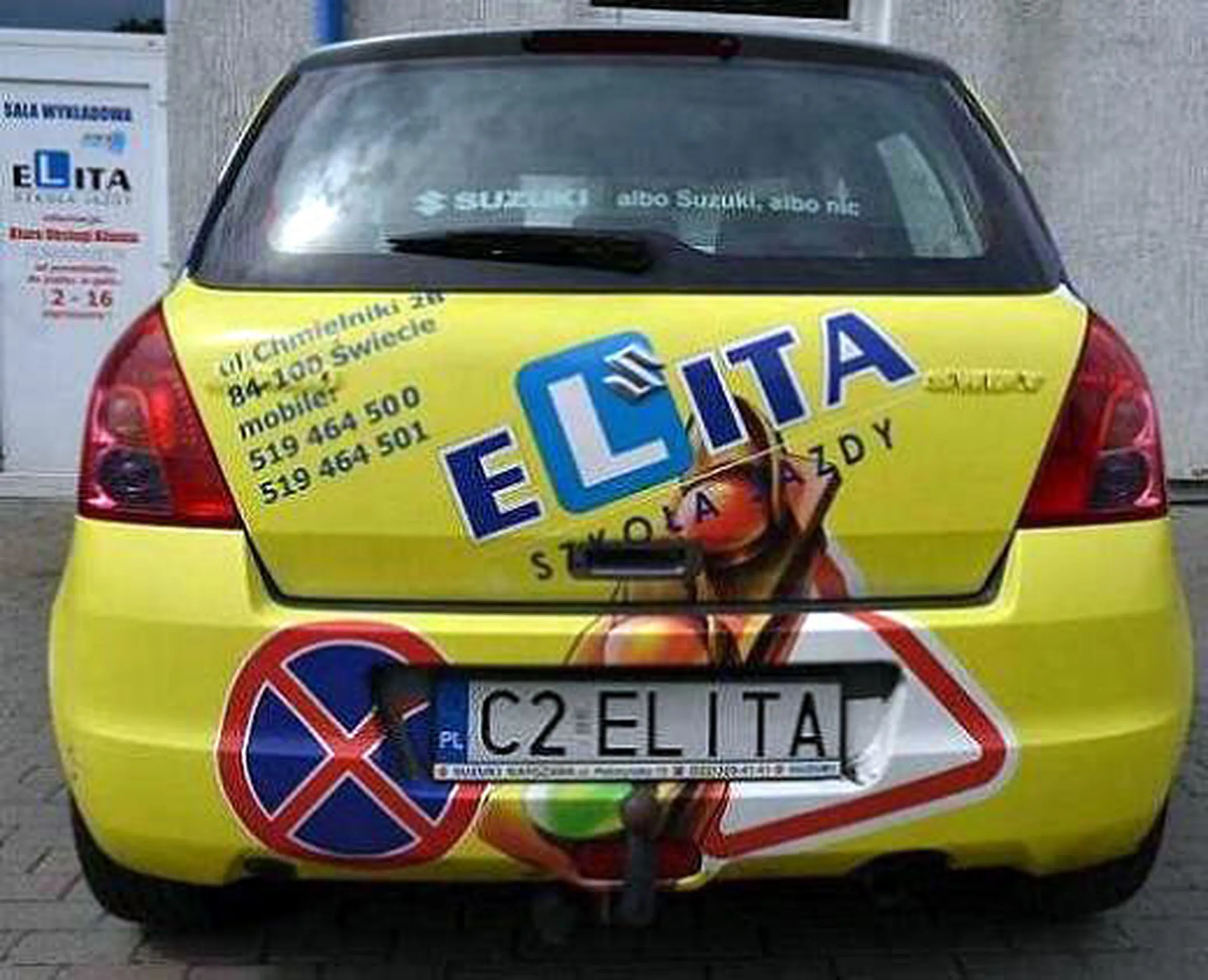 Fajny numer, blacha C2 ELITA