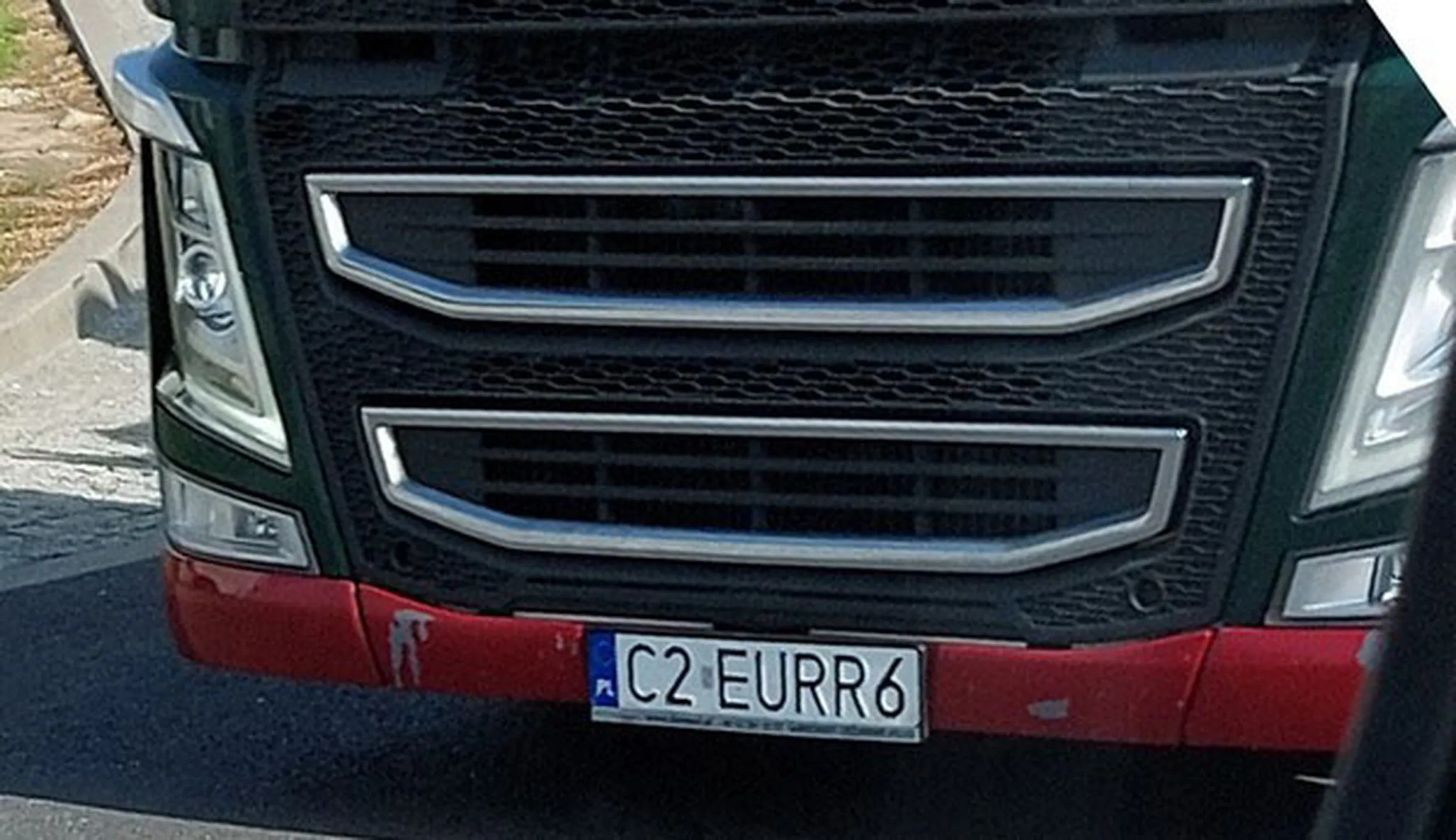 Fajny numer, blacha C2 EURR6