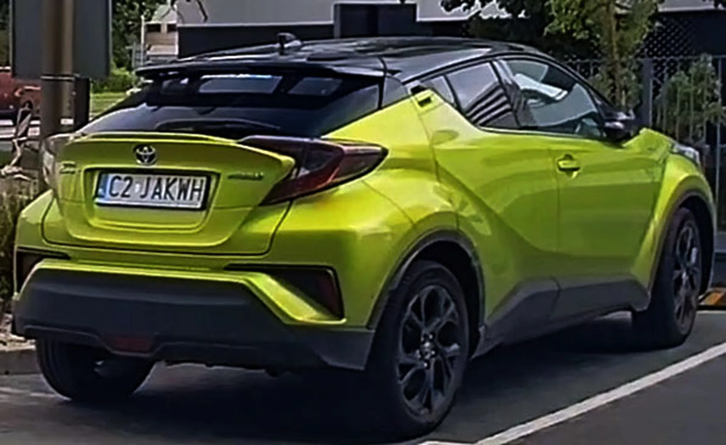 Fajny numer, blacha C2 JAKWH