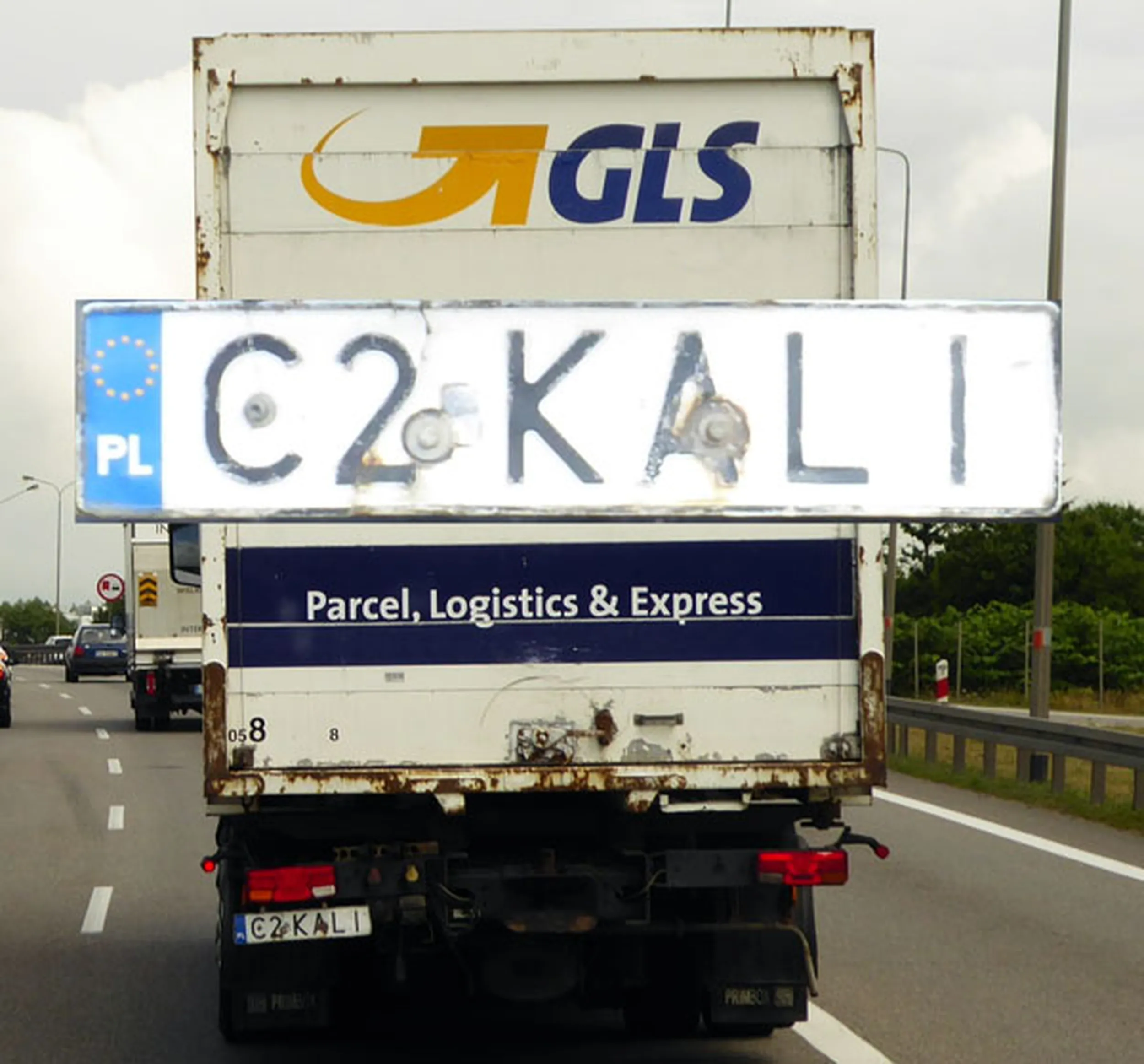 Fajny numer, blacha C2 KALI