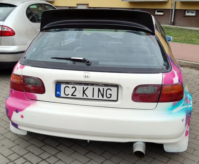 Fajny numer, blacha C2 KING