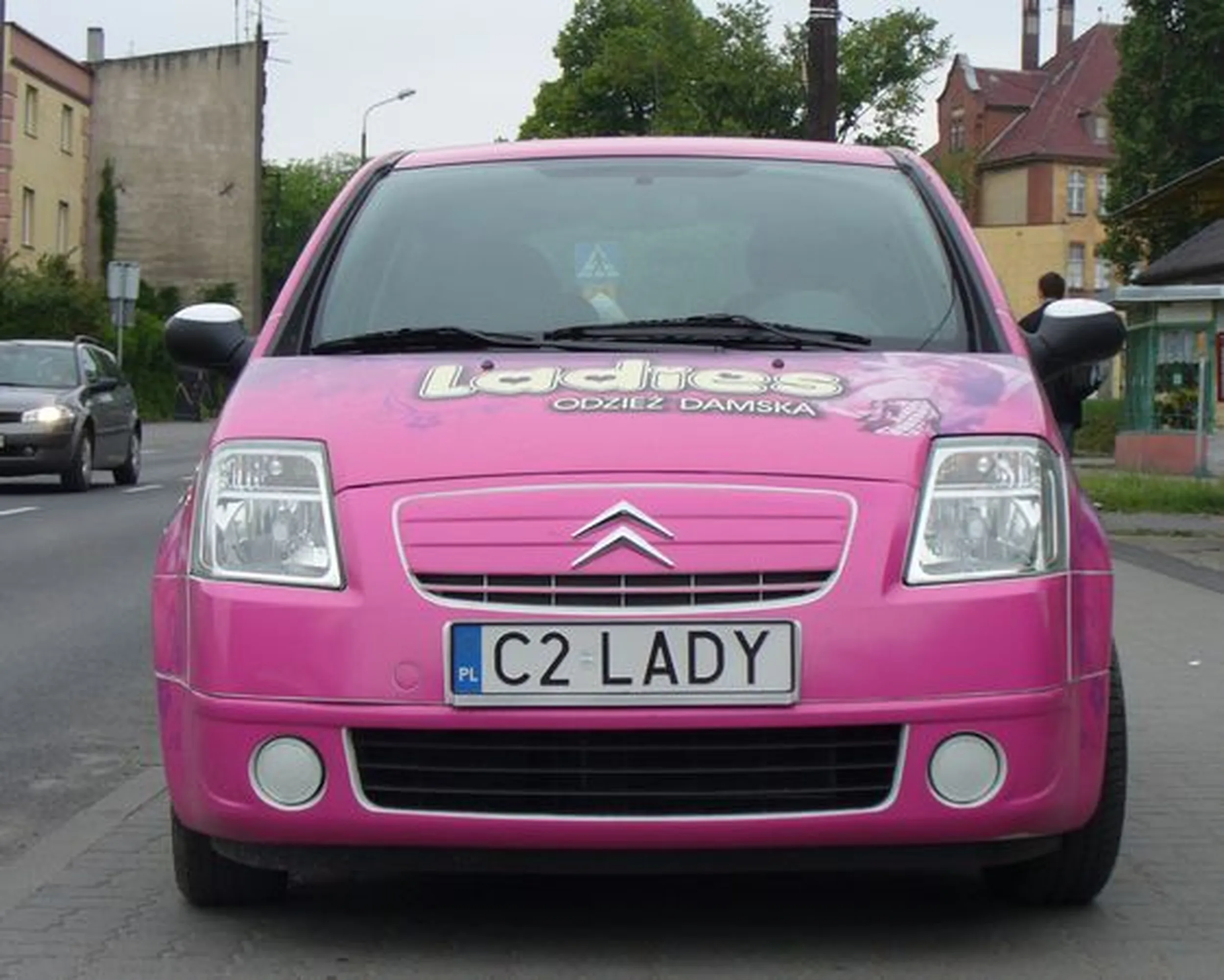 Fajny numer, blacha C2 LADY