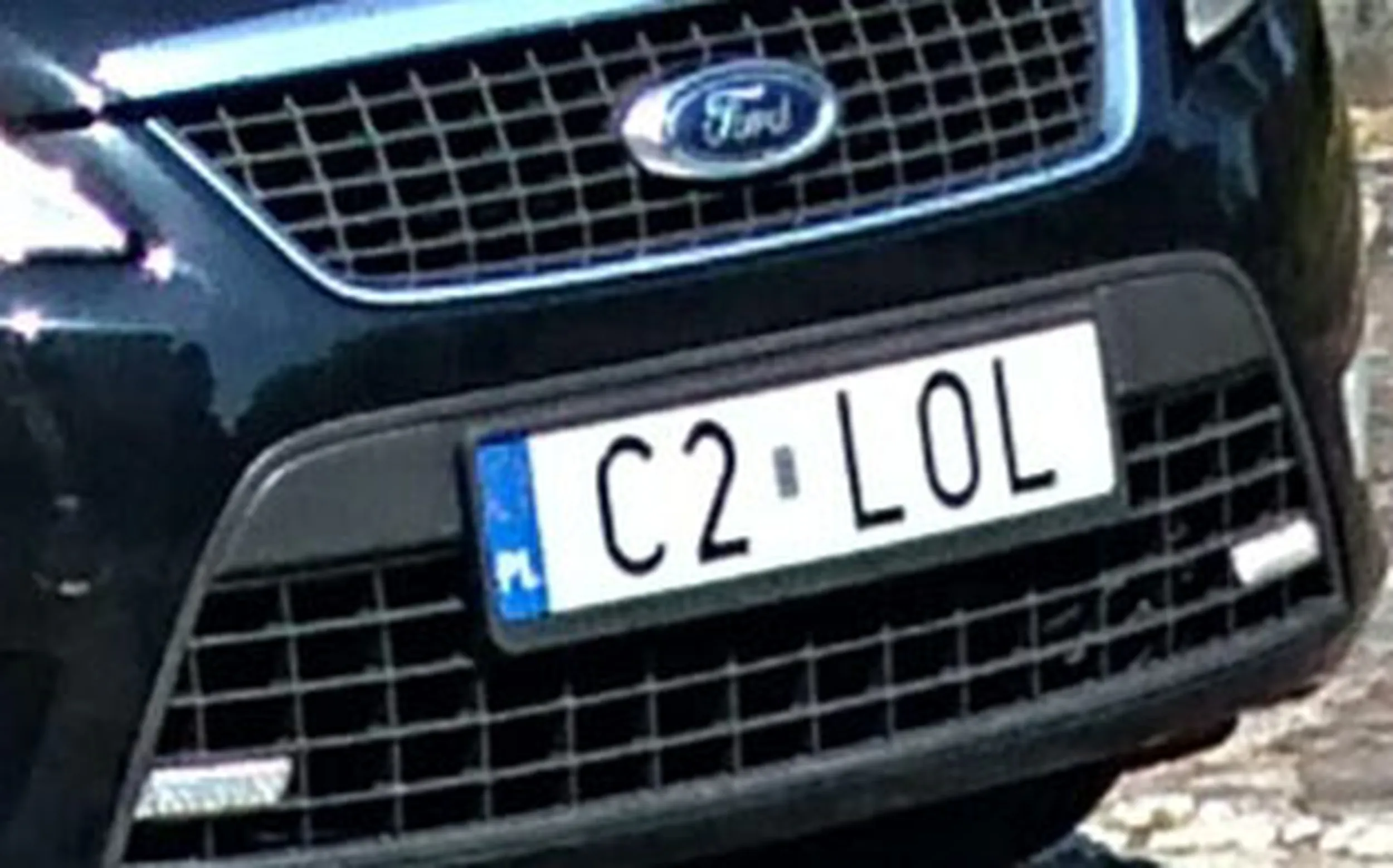 Fajny numer, blacha C2 LOL