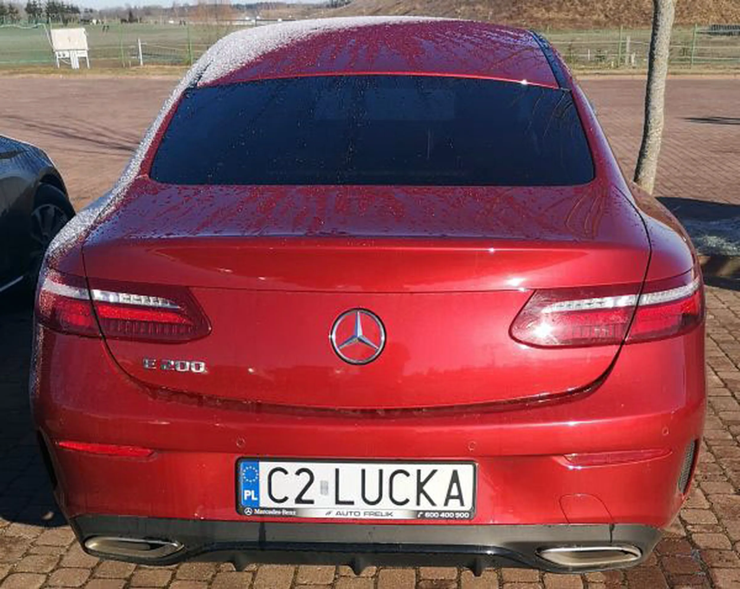 Fajny numer, blacha C2 LUCKA