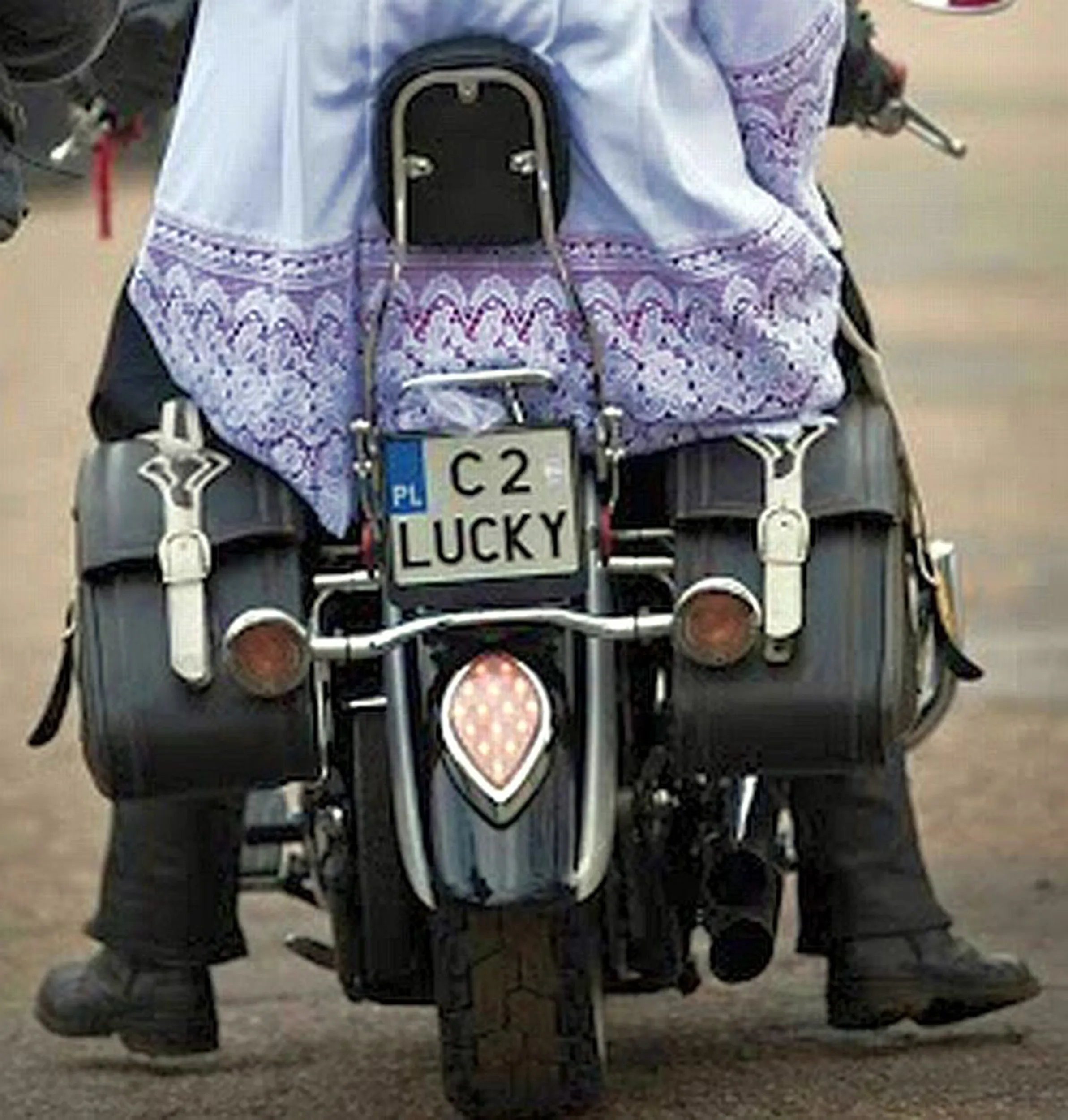 Fajny numer, blacha C2 LUCKY