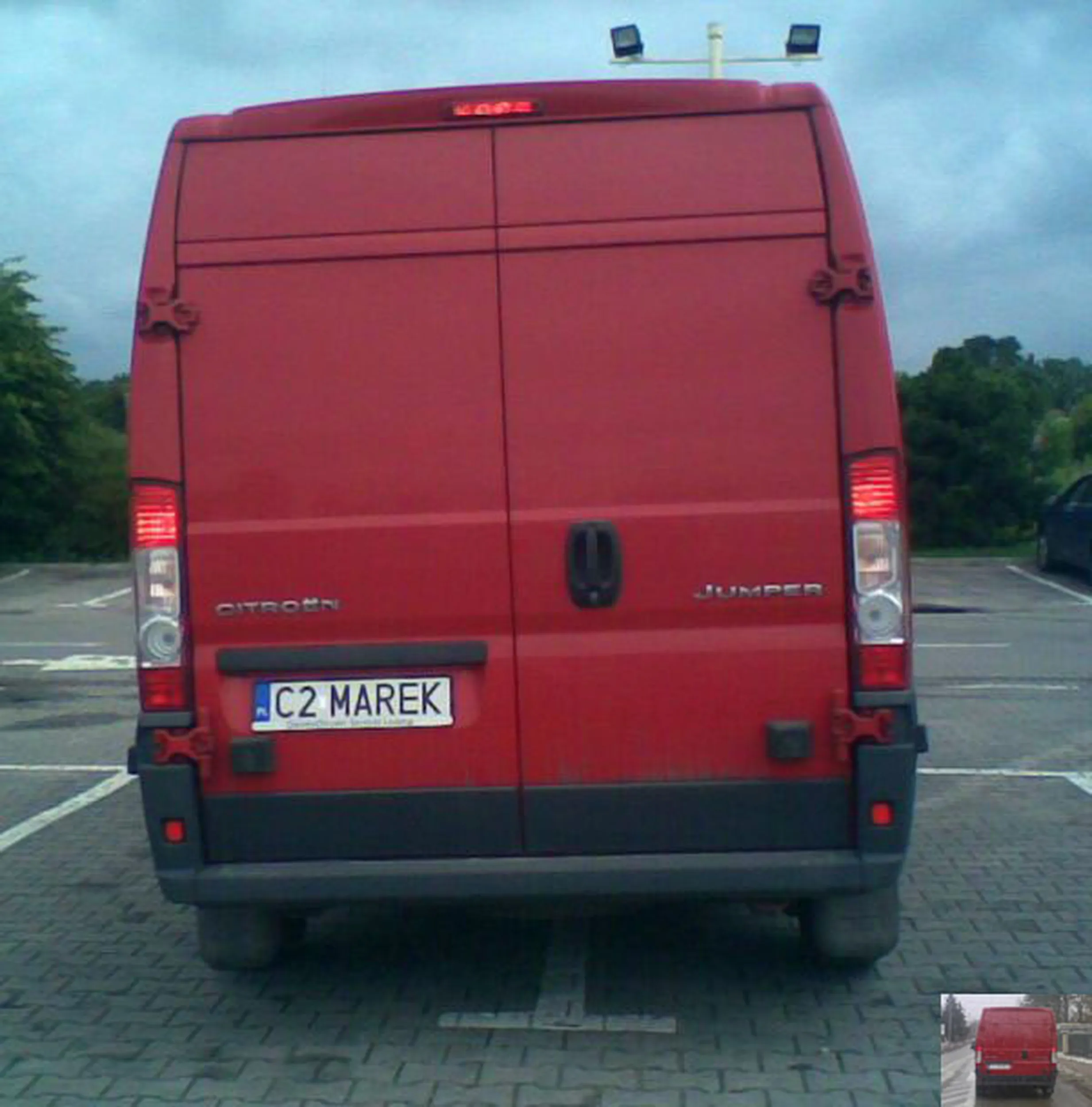 Fajny numer, blacha C2 MAREK