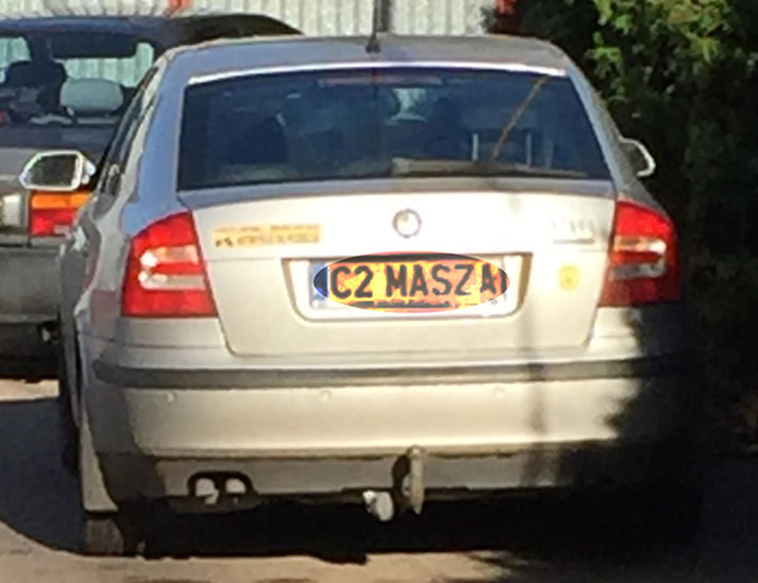 Fajny numer, blacha C2 MASZA