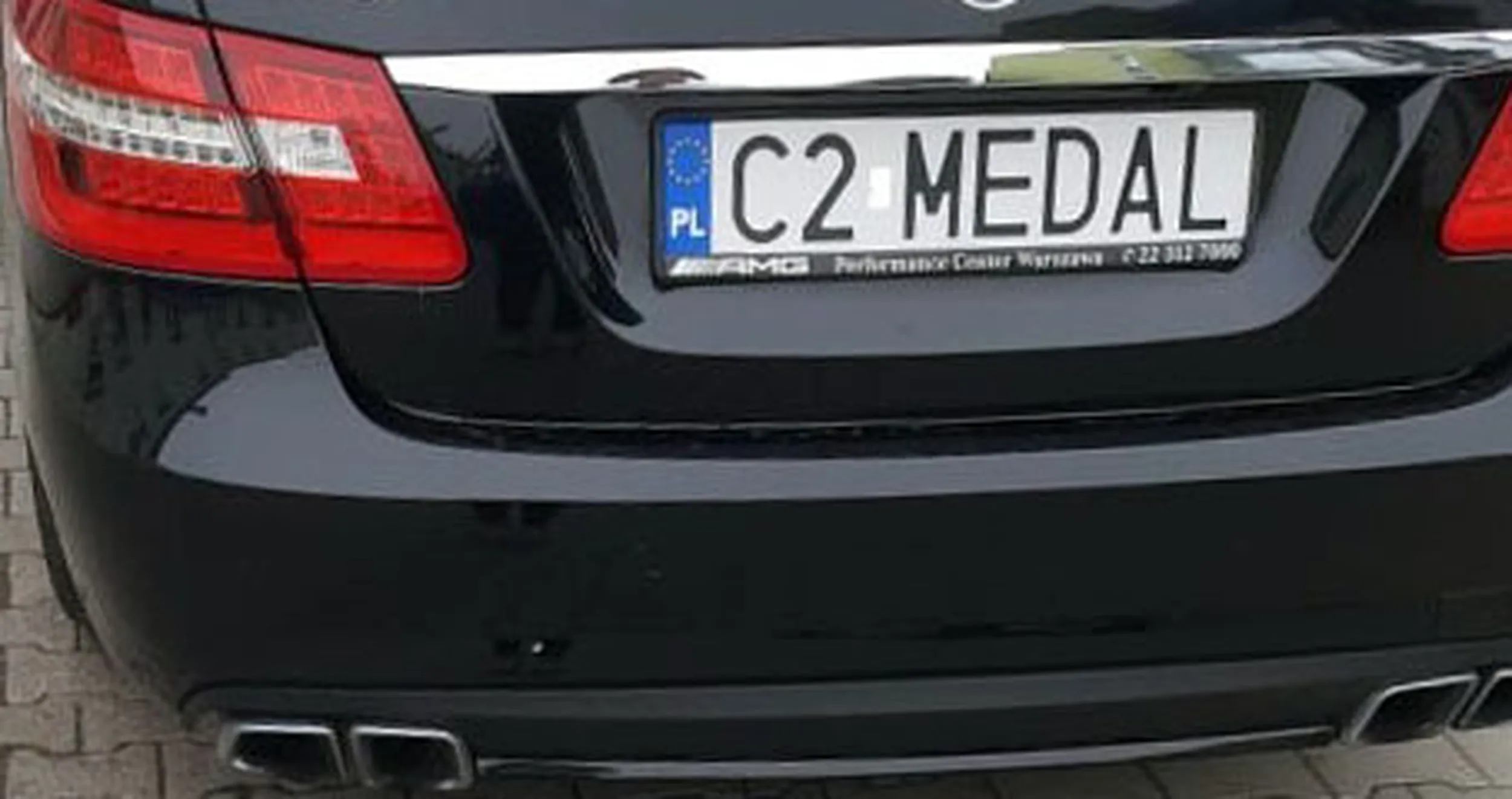 Fajny numer, blacha C2 MEDAL