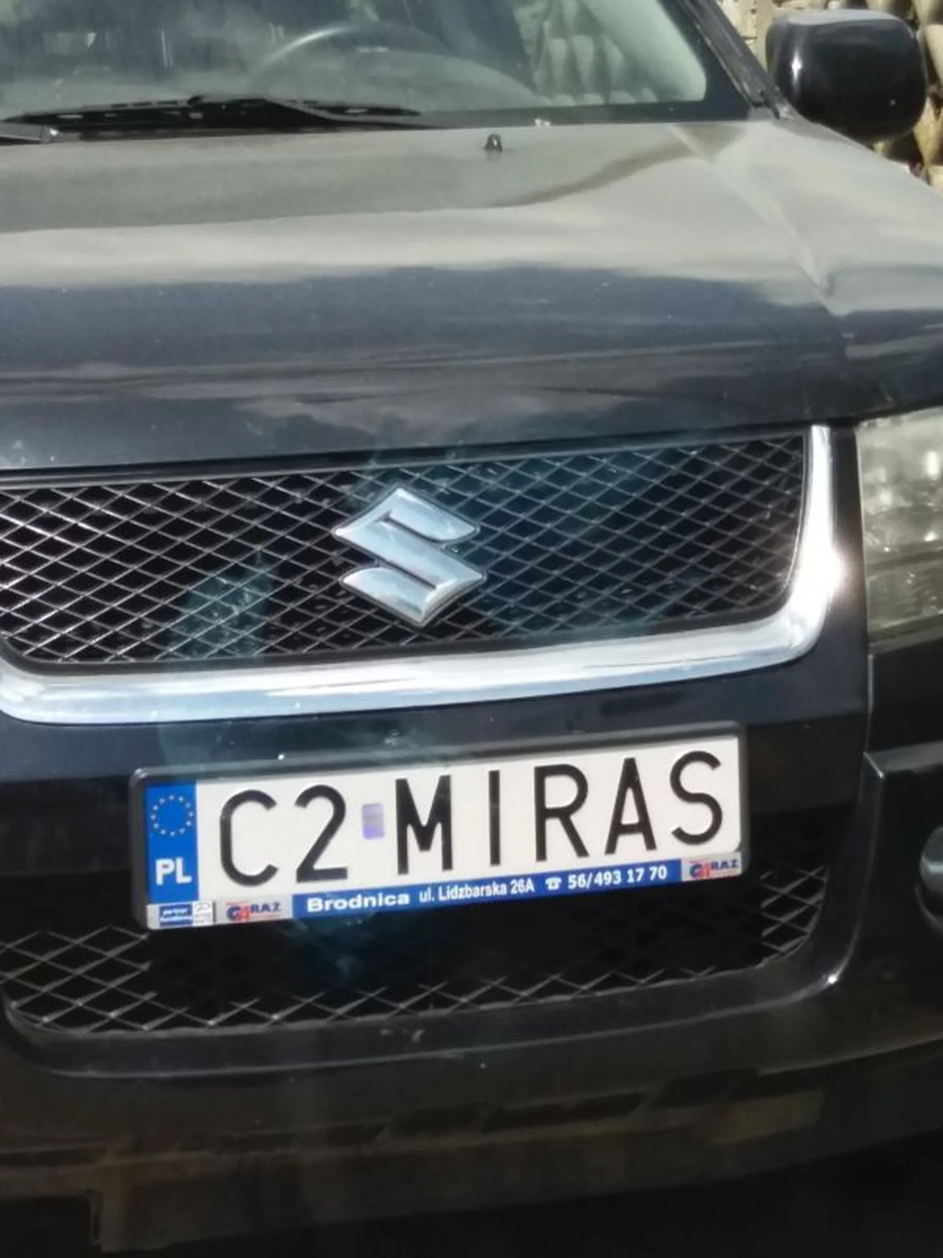 Fajny numer, blacha C2 MIRAS