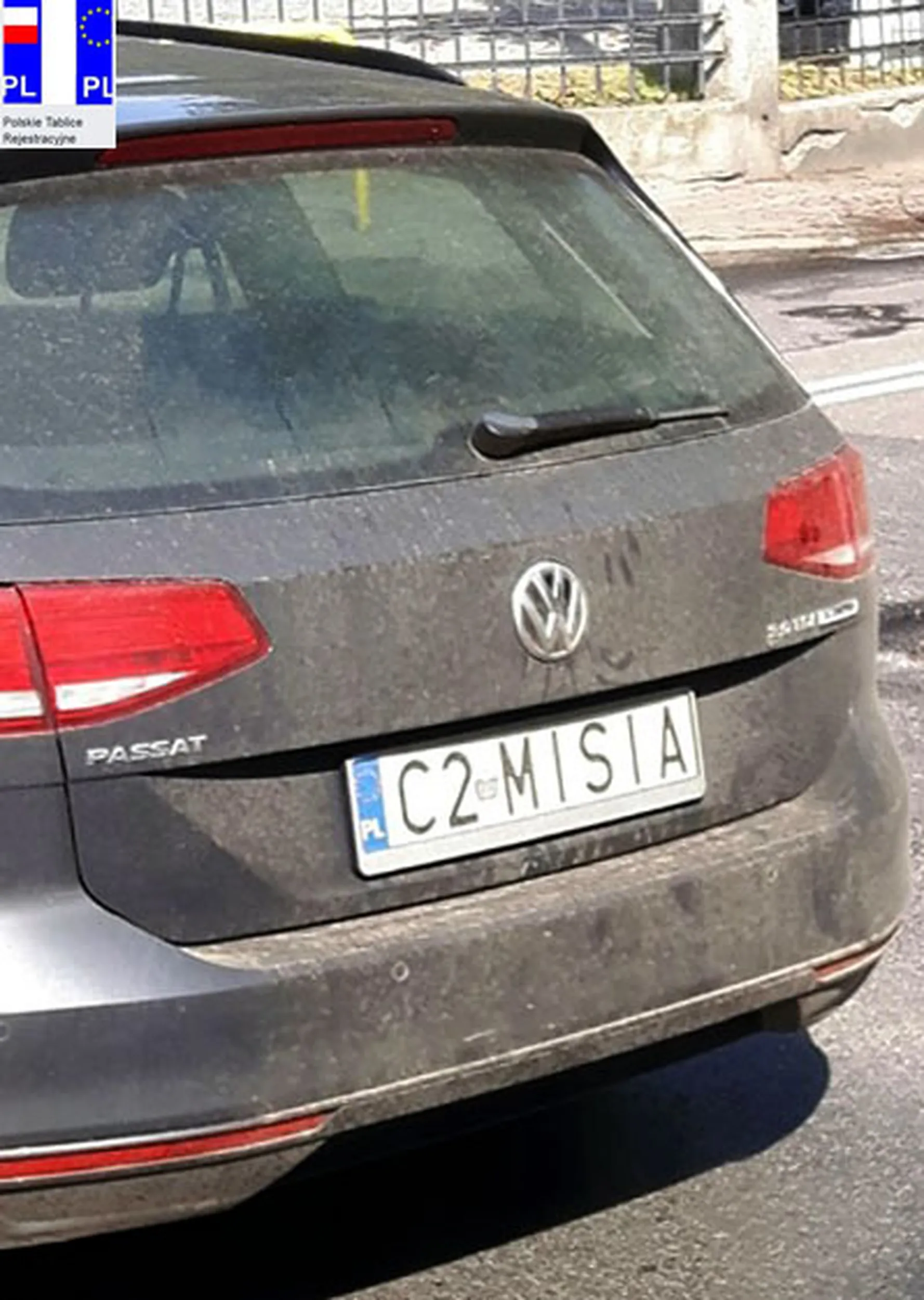 Fajny numer, blacha C2 MISIA