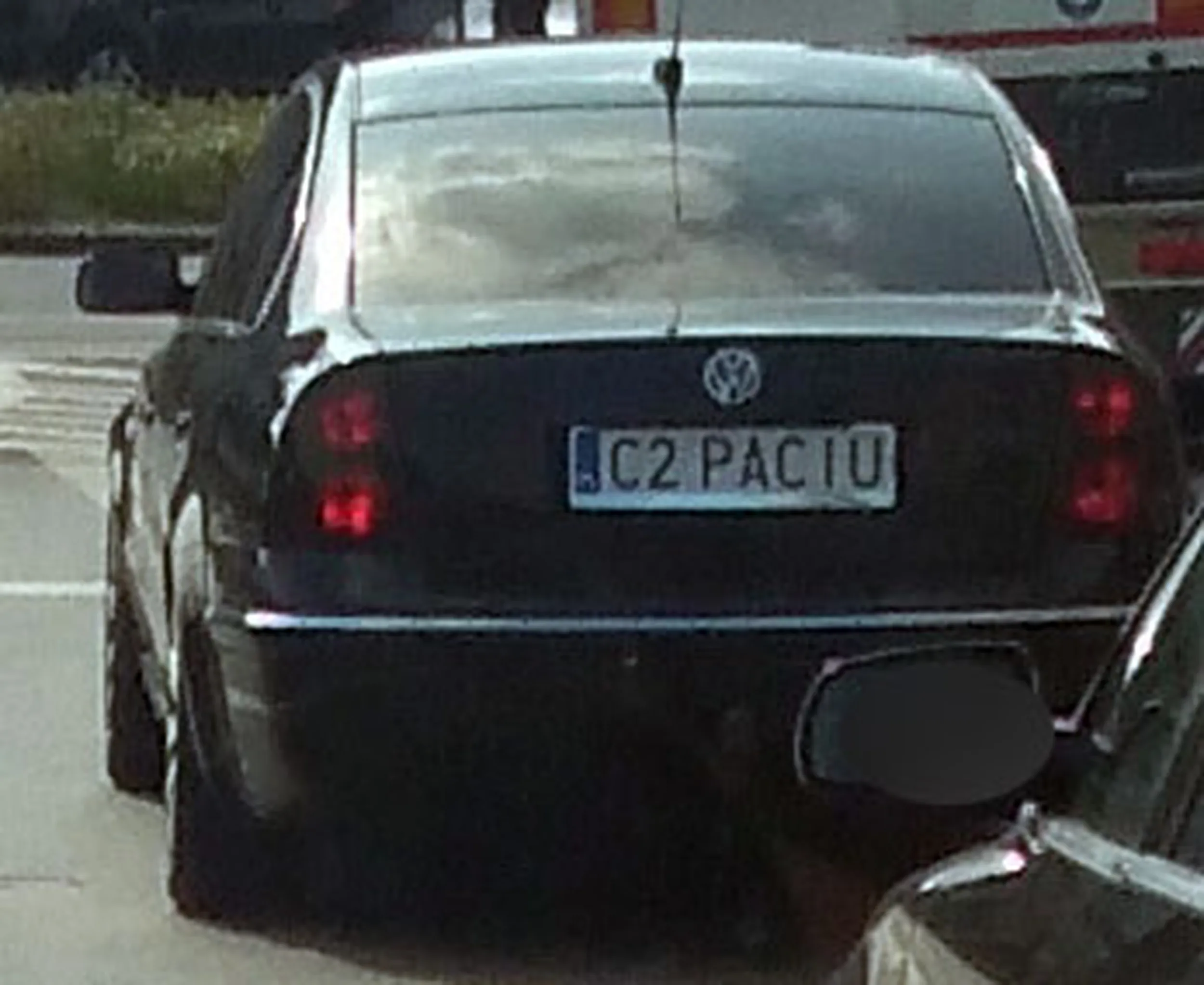Fajny numer, blacha C2 PACIU