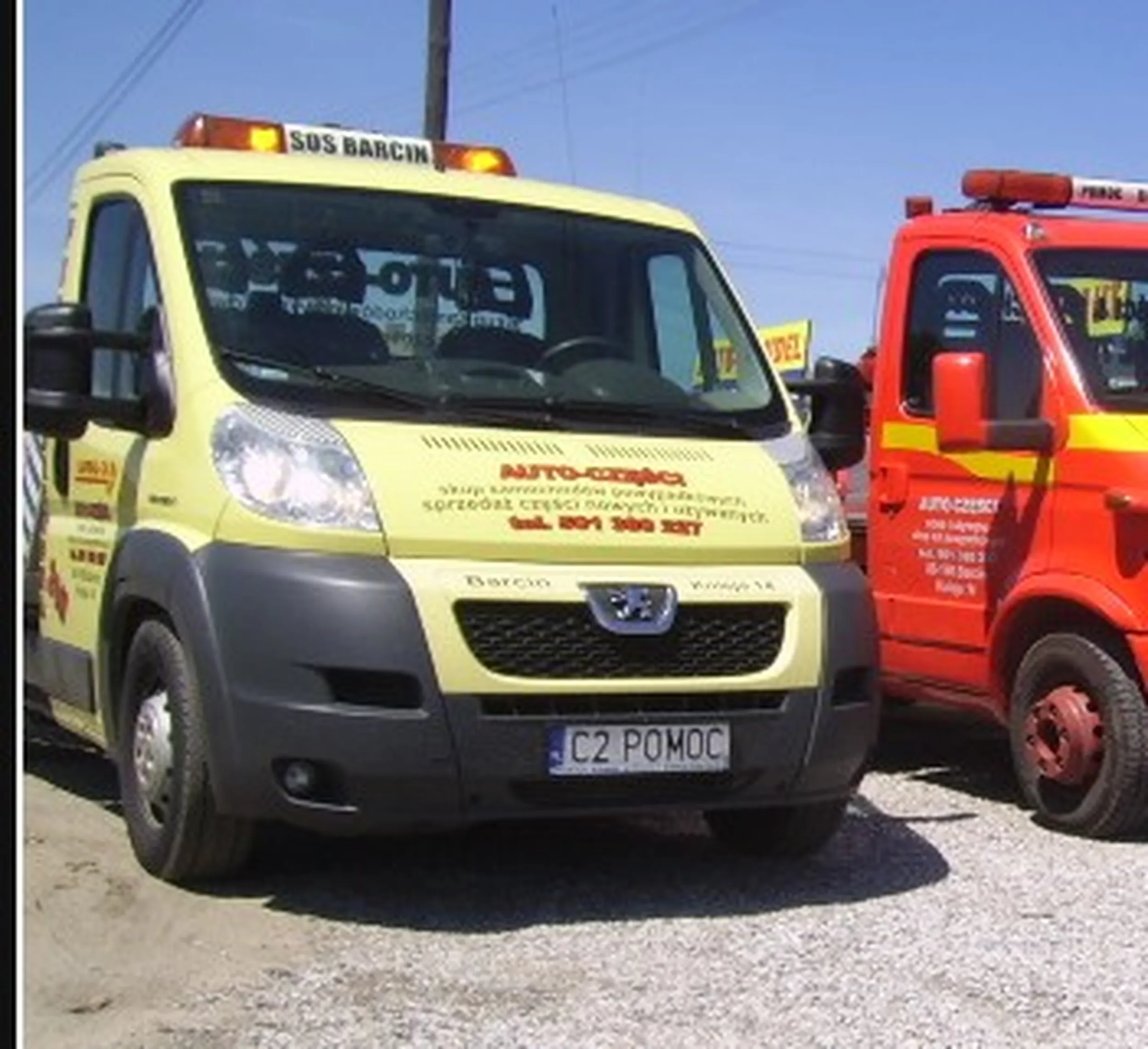 Fajny numer, blacha C2 POMOC