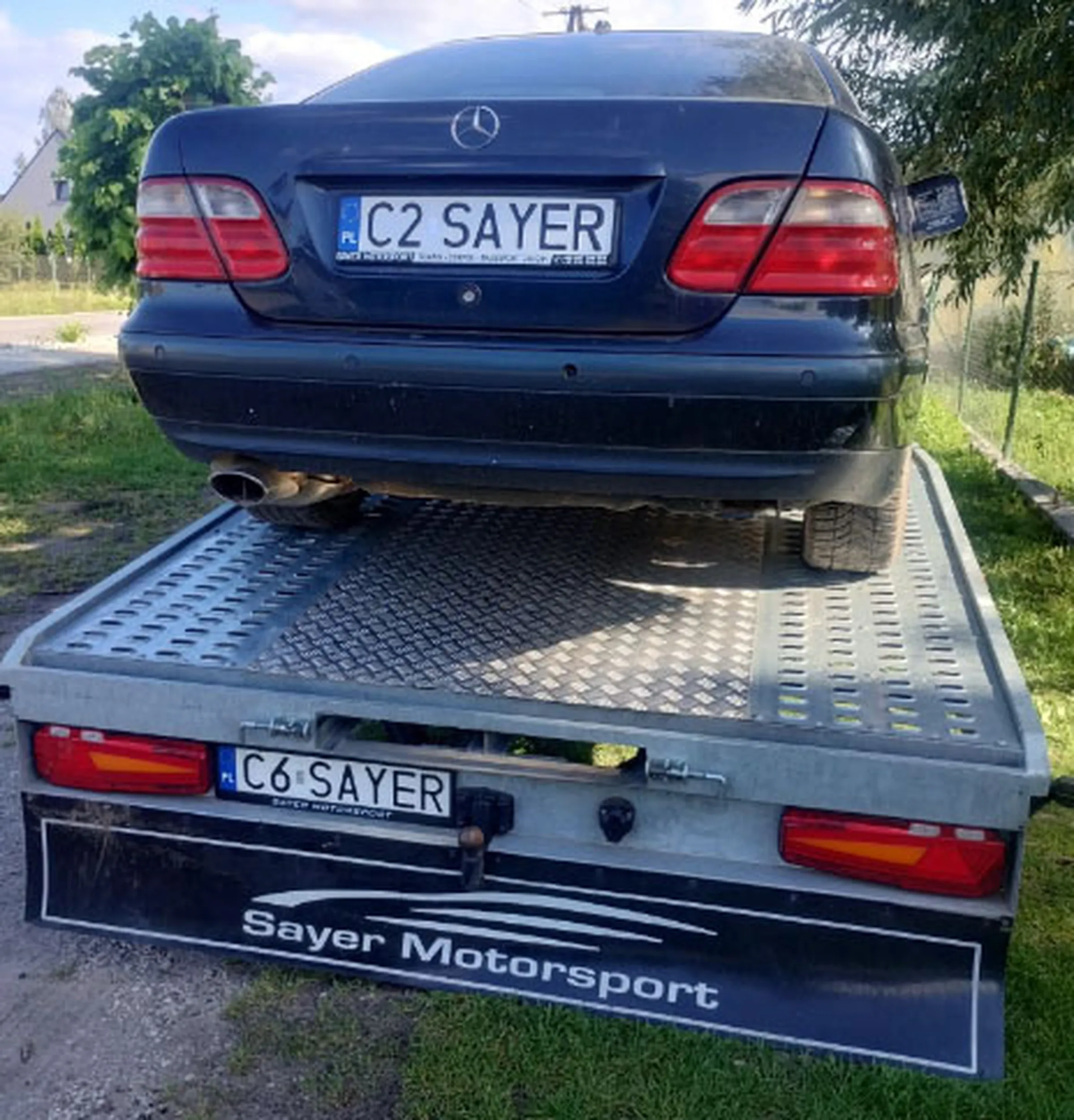 Fajny numer, blacha C2 SAYER