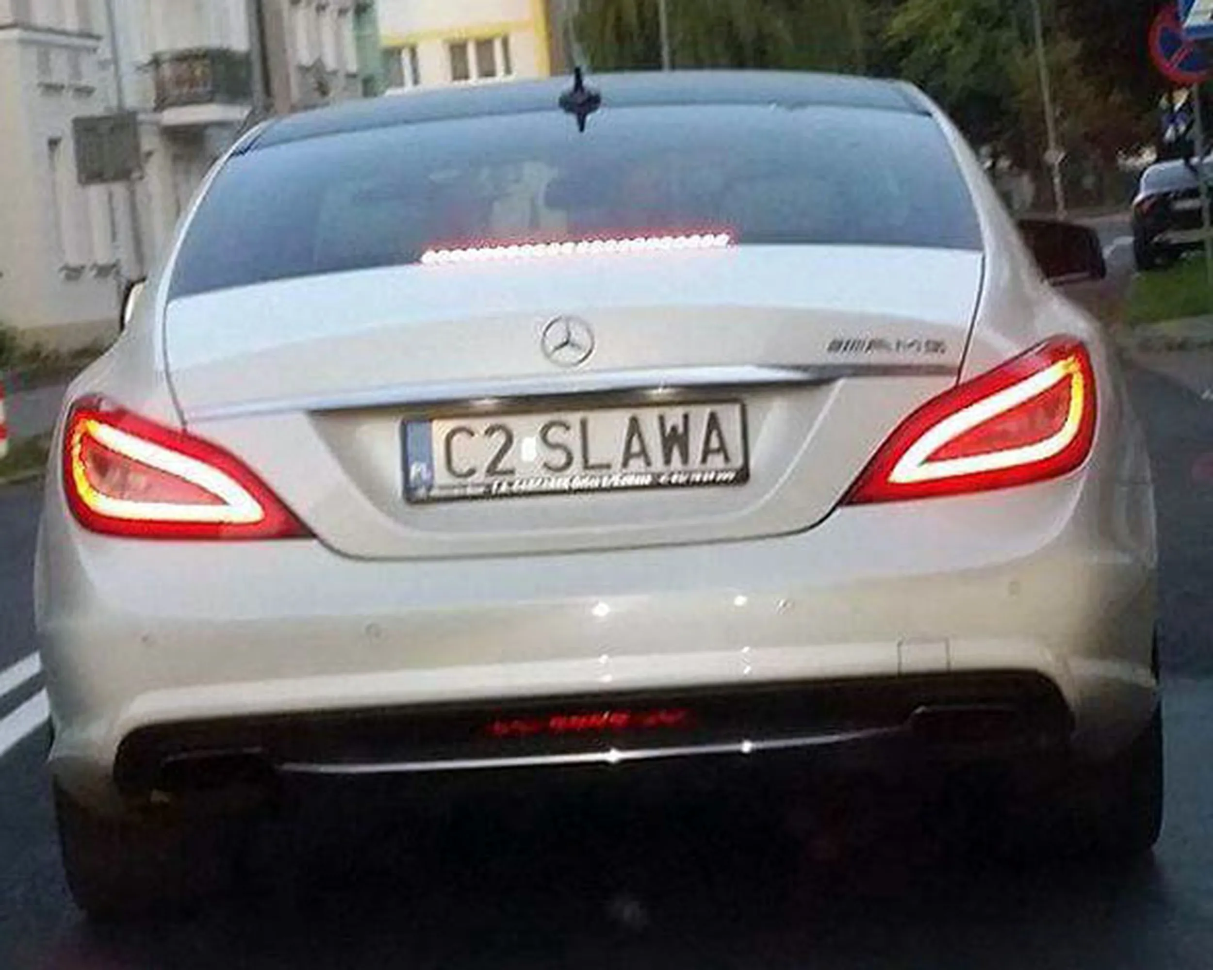 Fajny numer, blacha C2 SLAWA
