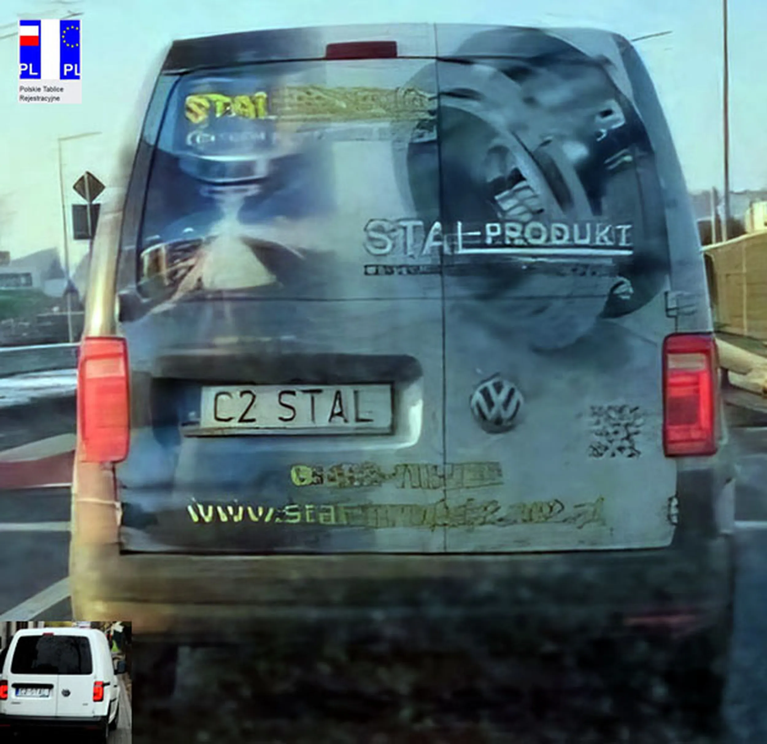 Fajny numer, blacha C2 STAL