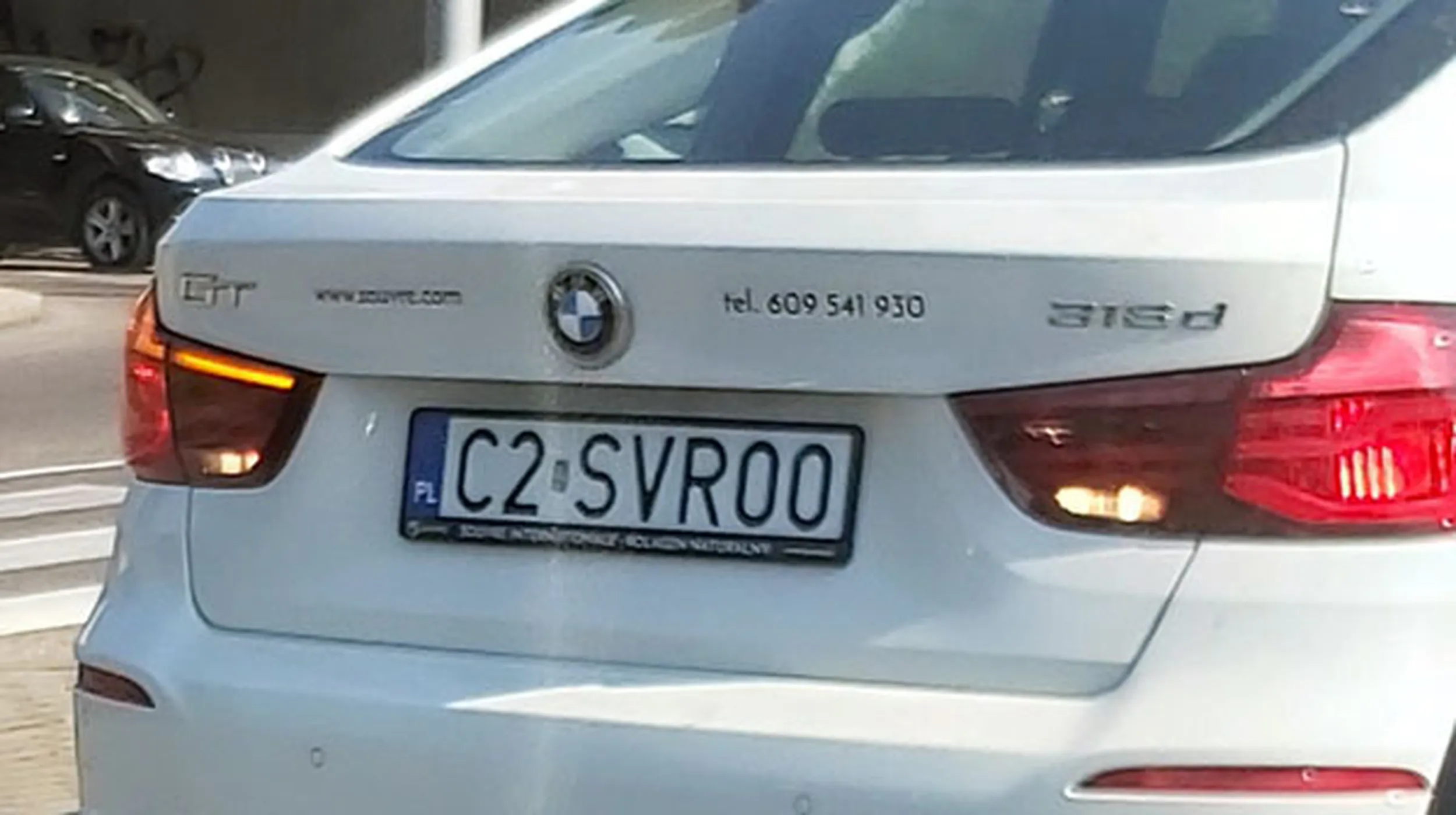 Fajny numer, blacha C2 SVR00