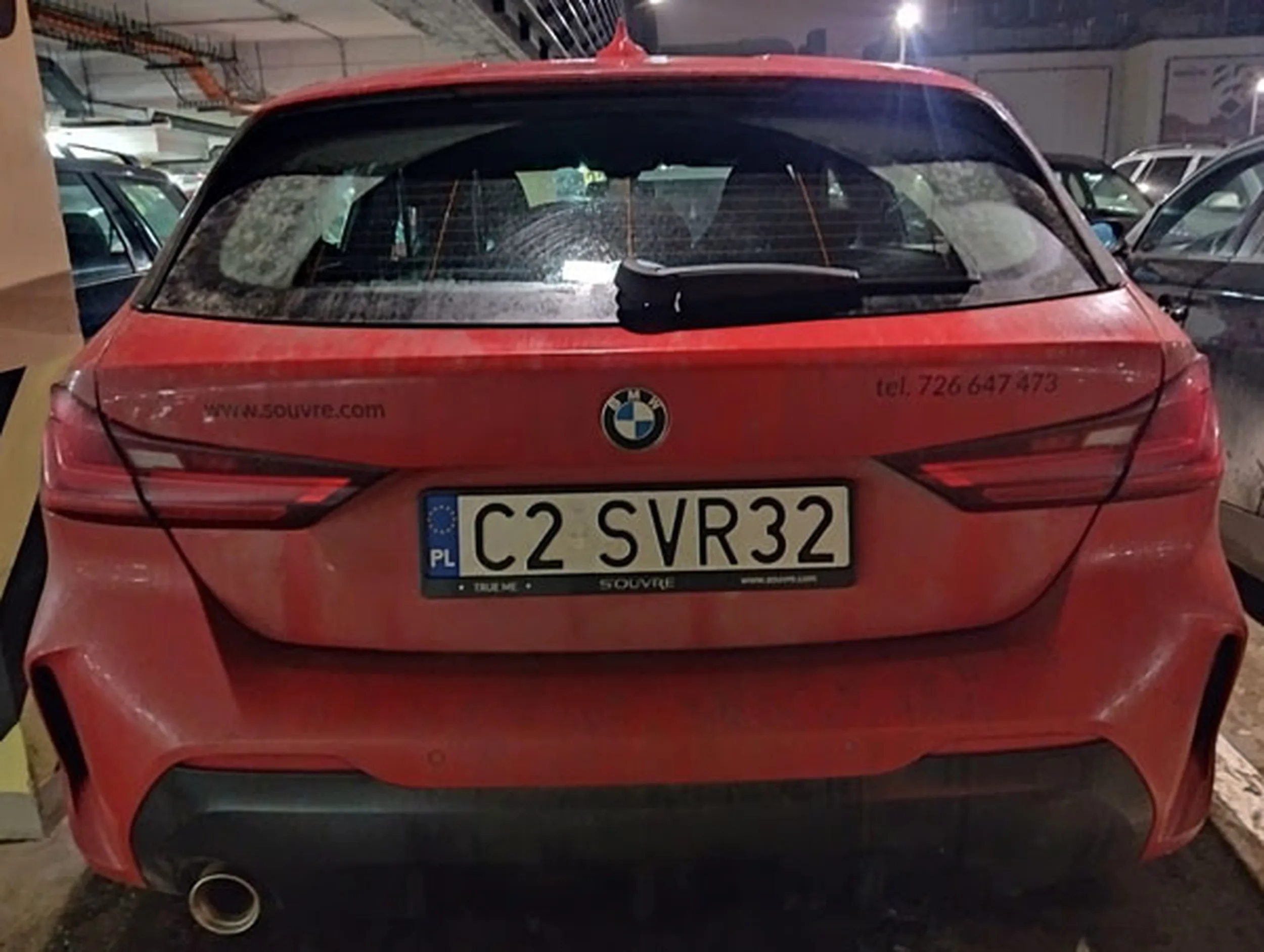 Fajny numer, blacha C2 SVR32