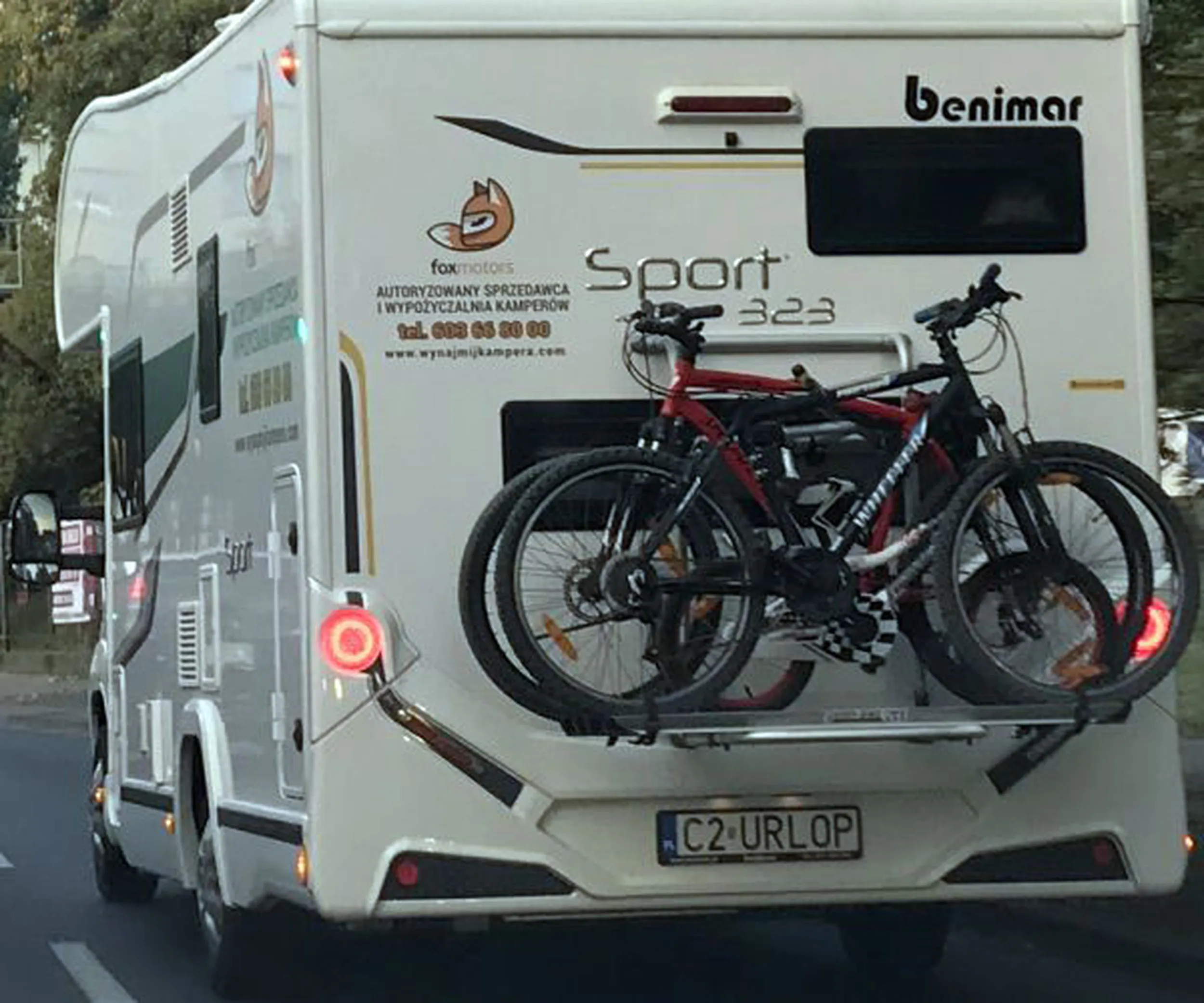 Fajny numer, blacha C2 URLOP