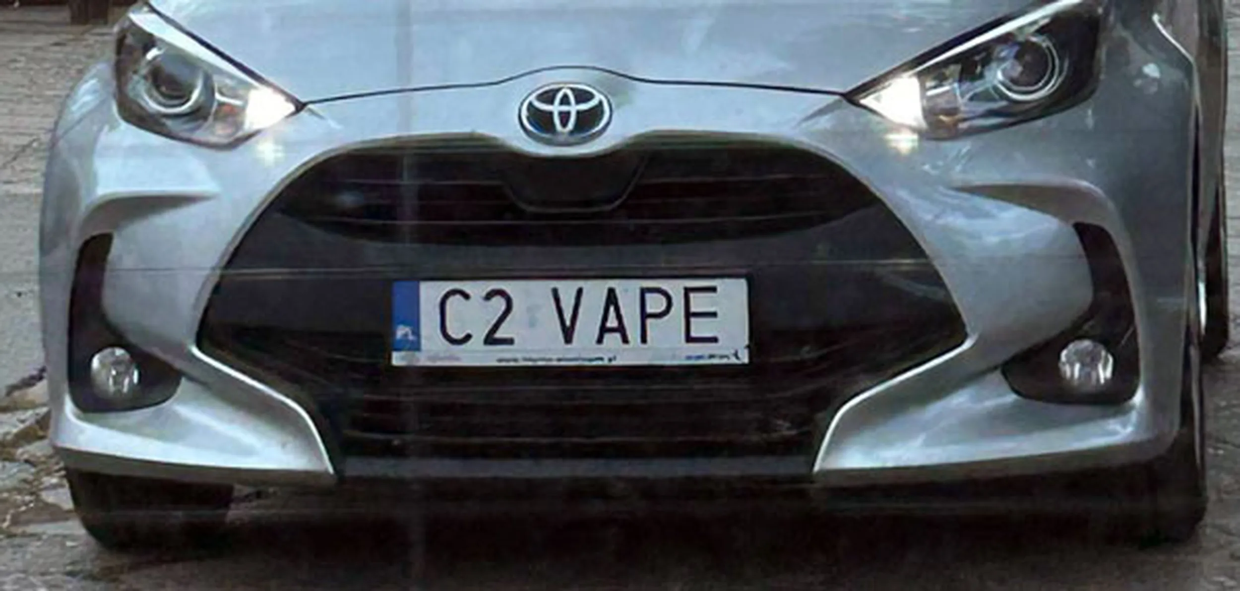 Fajny numer, blacha C2 VAPE