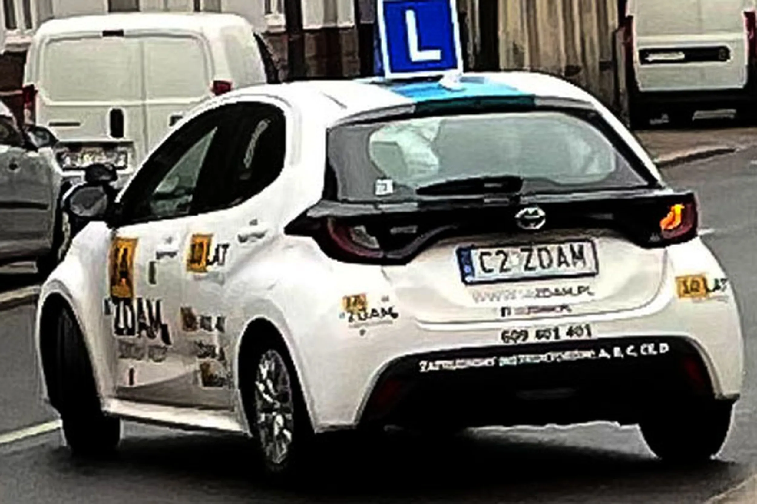 Fajny numer, blacha C2 ZDAM