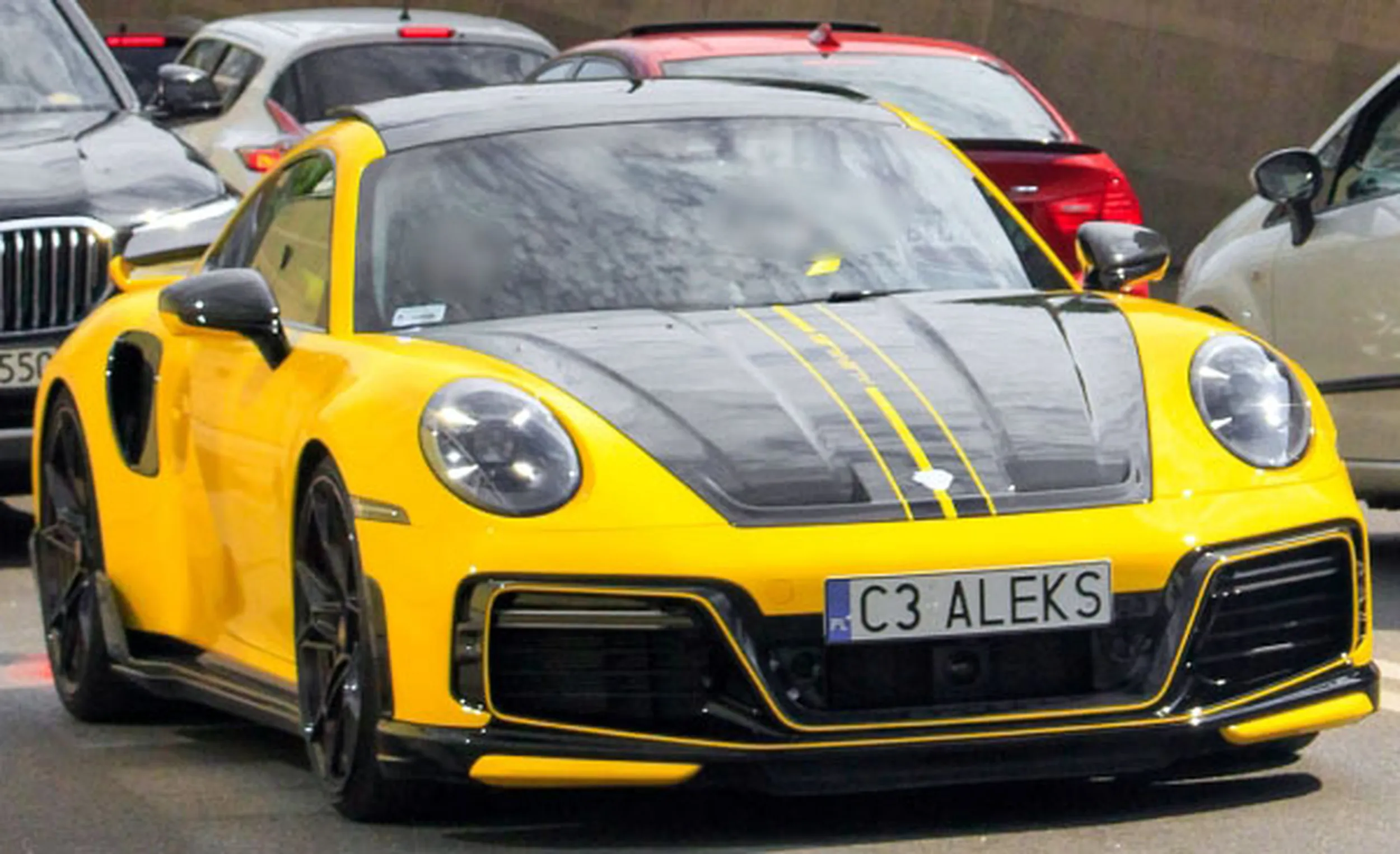 Fajny numer, blacha C3 ALEKS