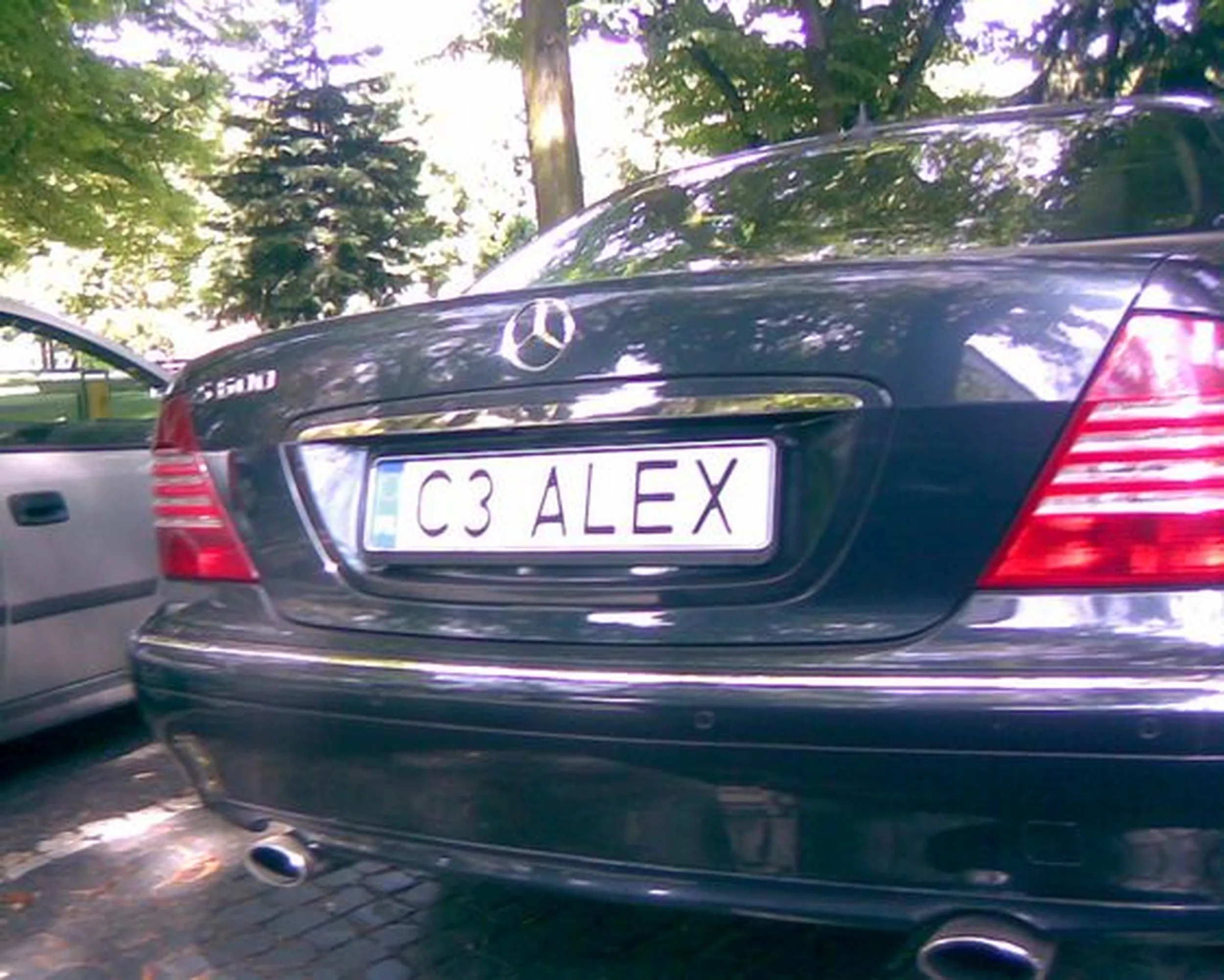 Fajny numer, blacha C3 ALEX