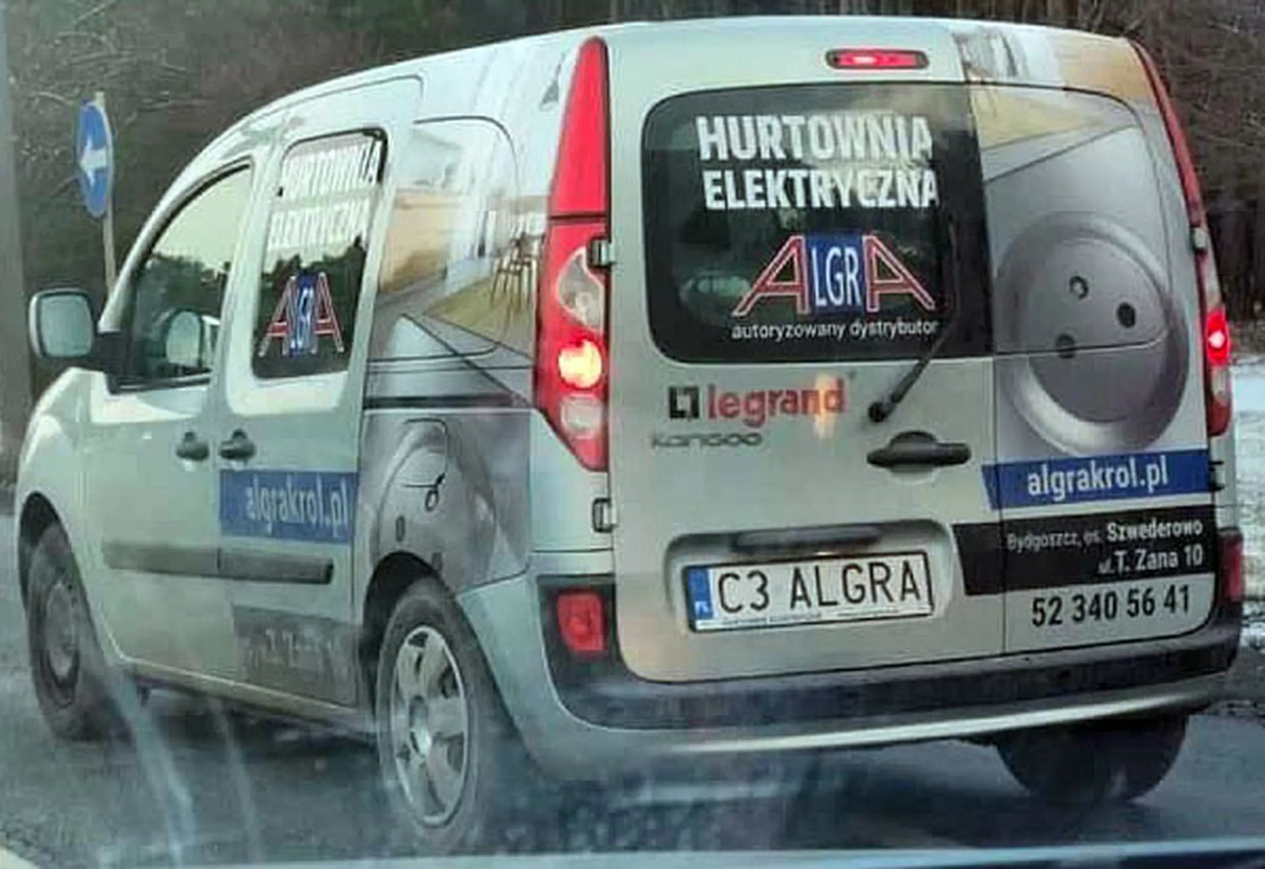 Fajny numer, blacha C3 ALGRA