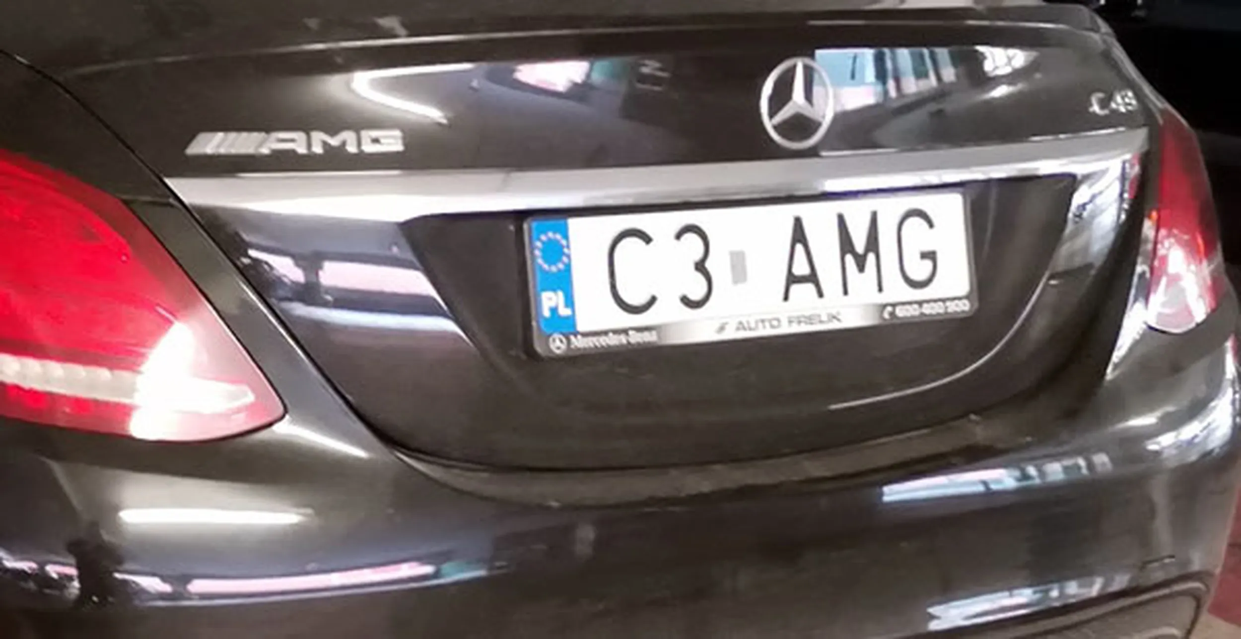 Fajny numer, blacha C3 AMG