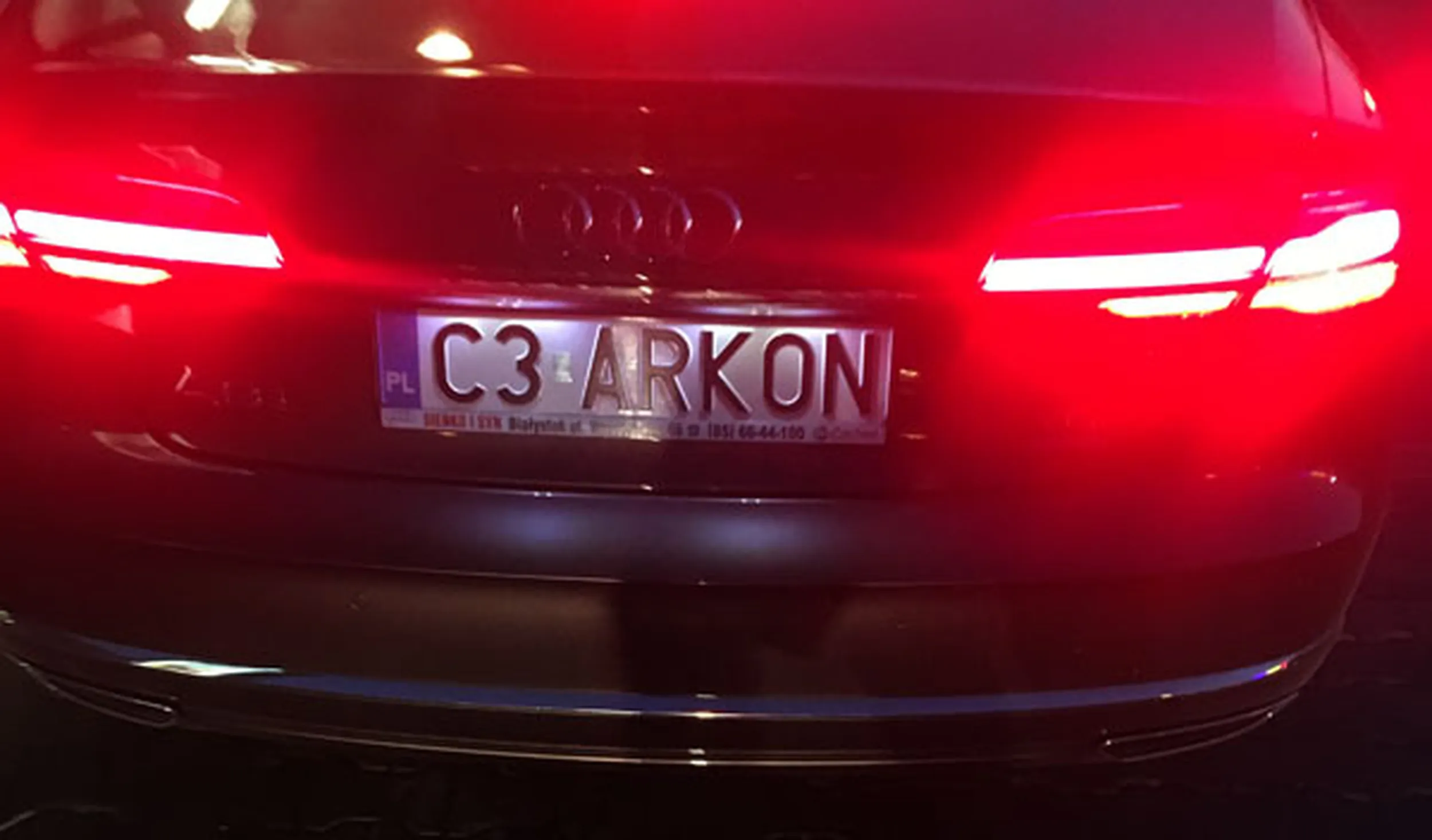 Fajny numer, blacha C3 ARKON