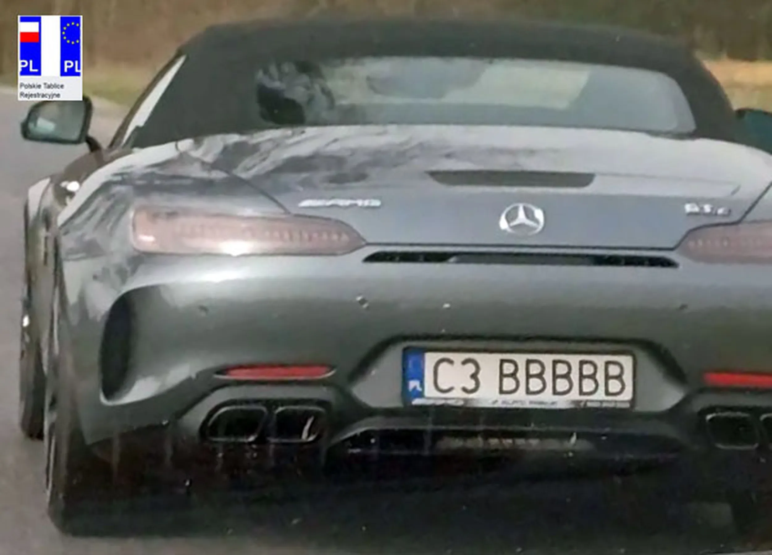 Fajny numer, blacha C3 BBBBB