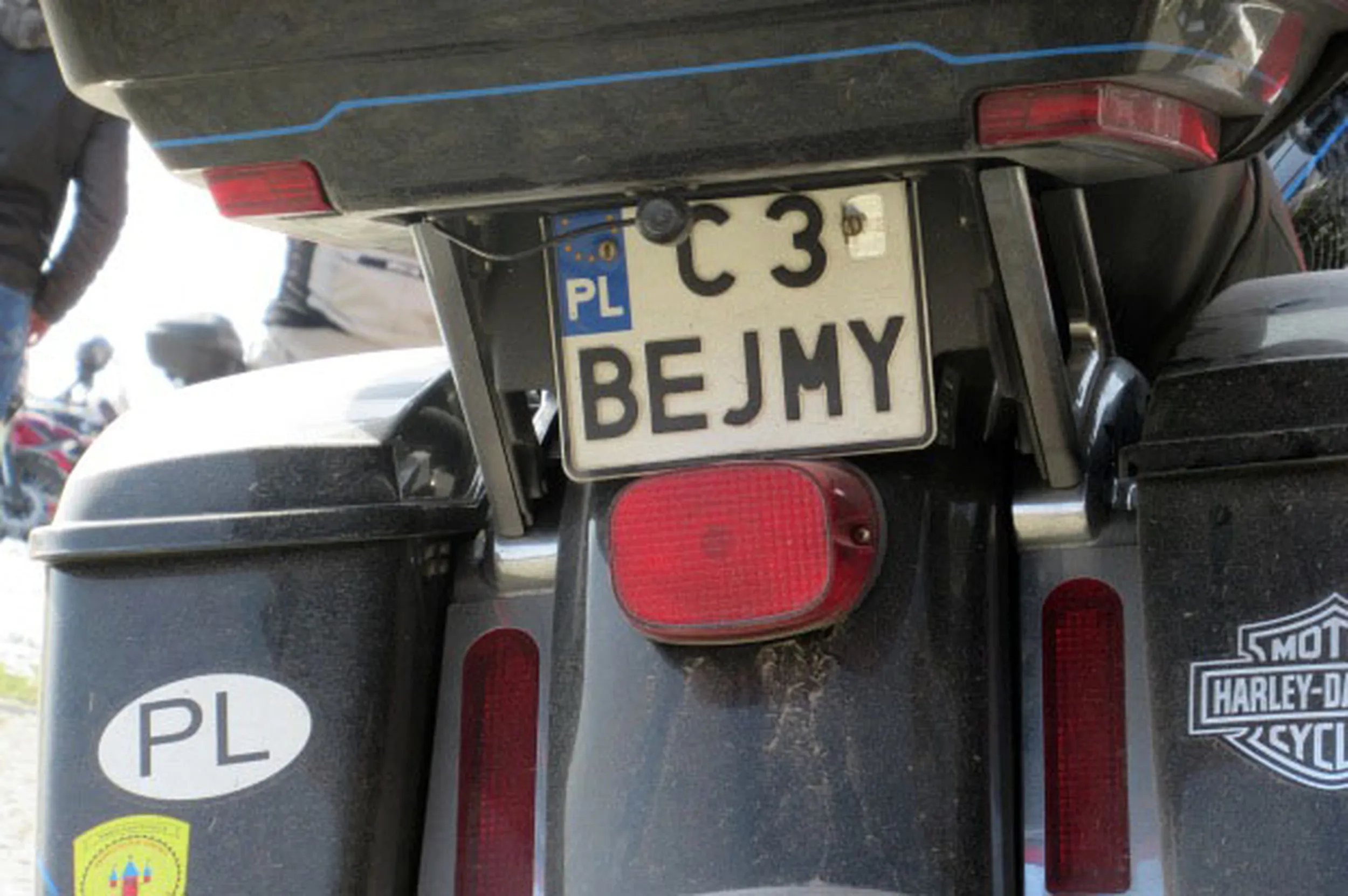 Fajny numer, blacha C3 BEJMY