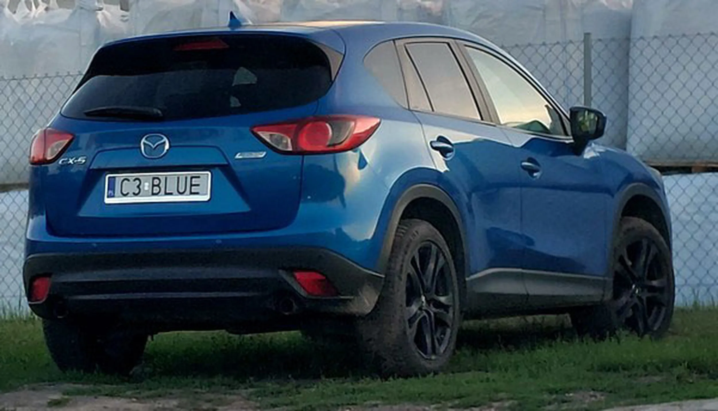 Fajny numer, blacha C3 BLUE