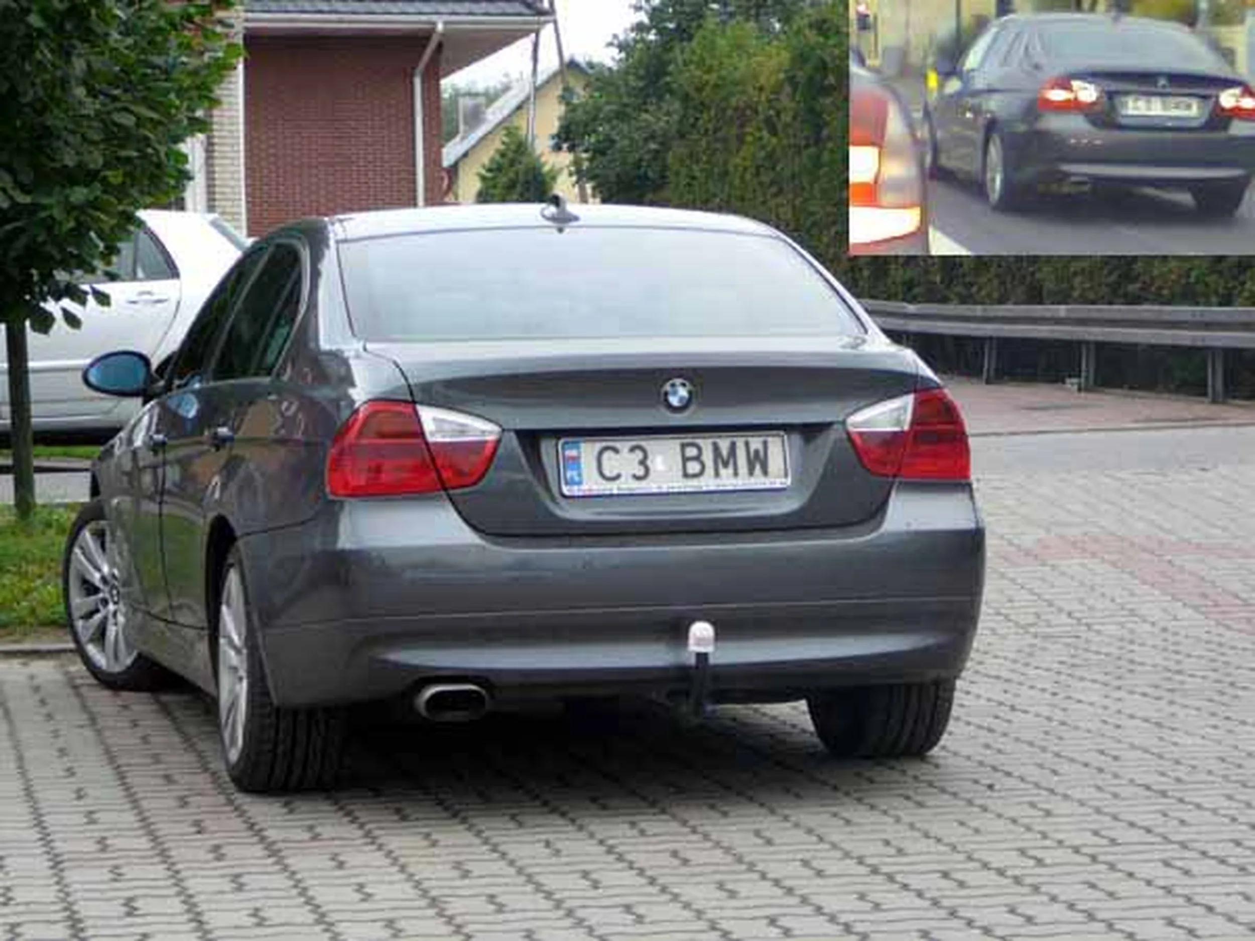 Fajny numer, blacha C3 BMW