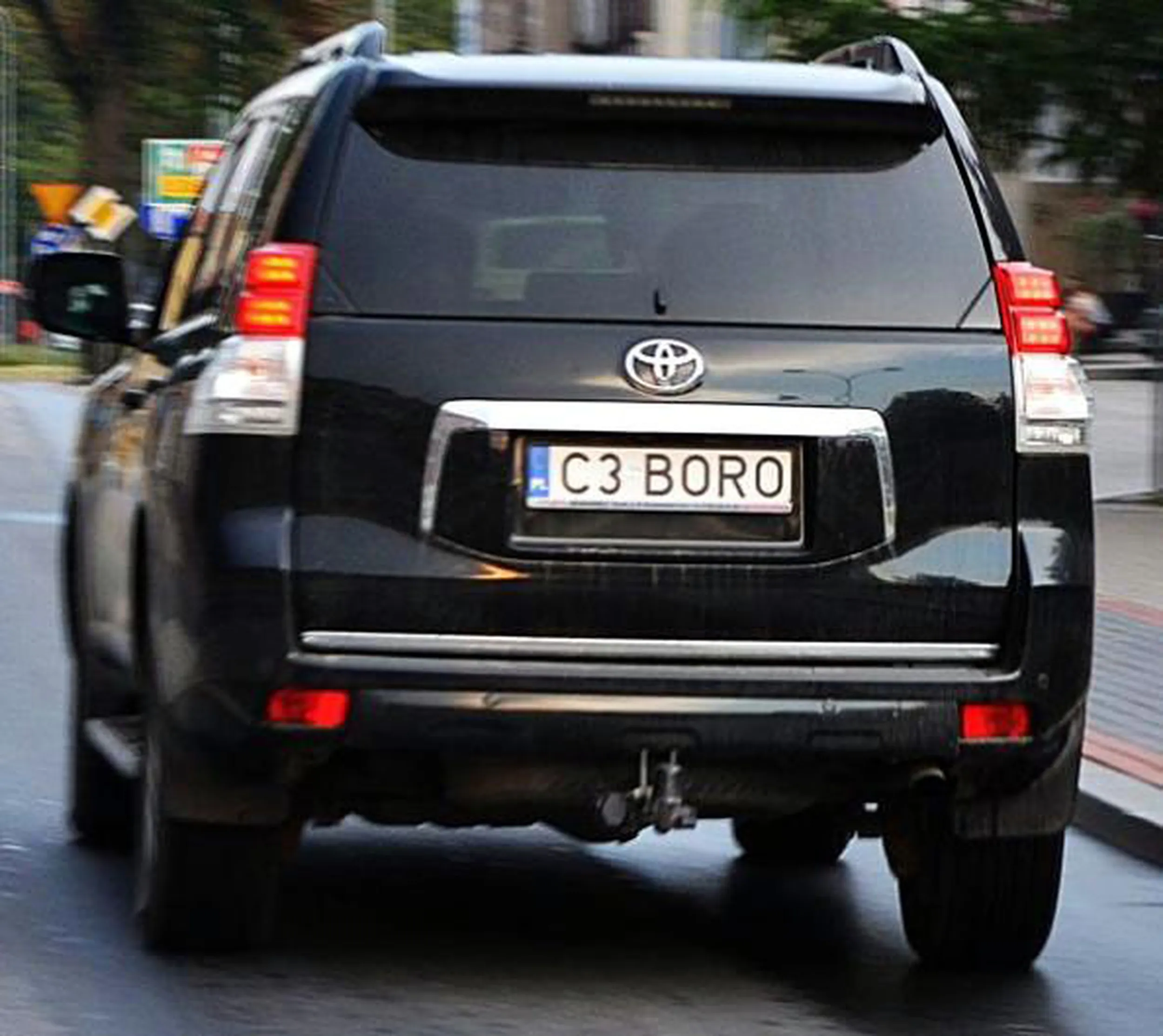 Fajny numer, blacha C3 BORO